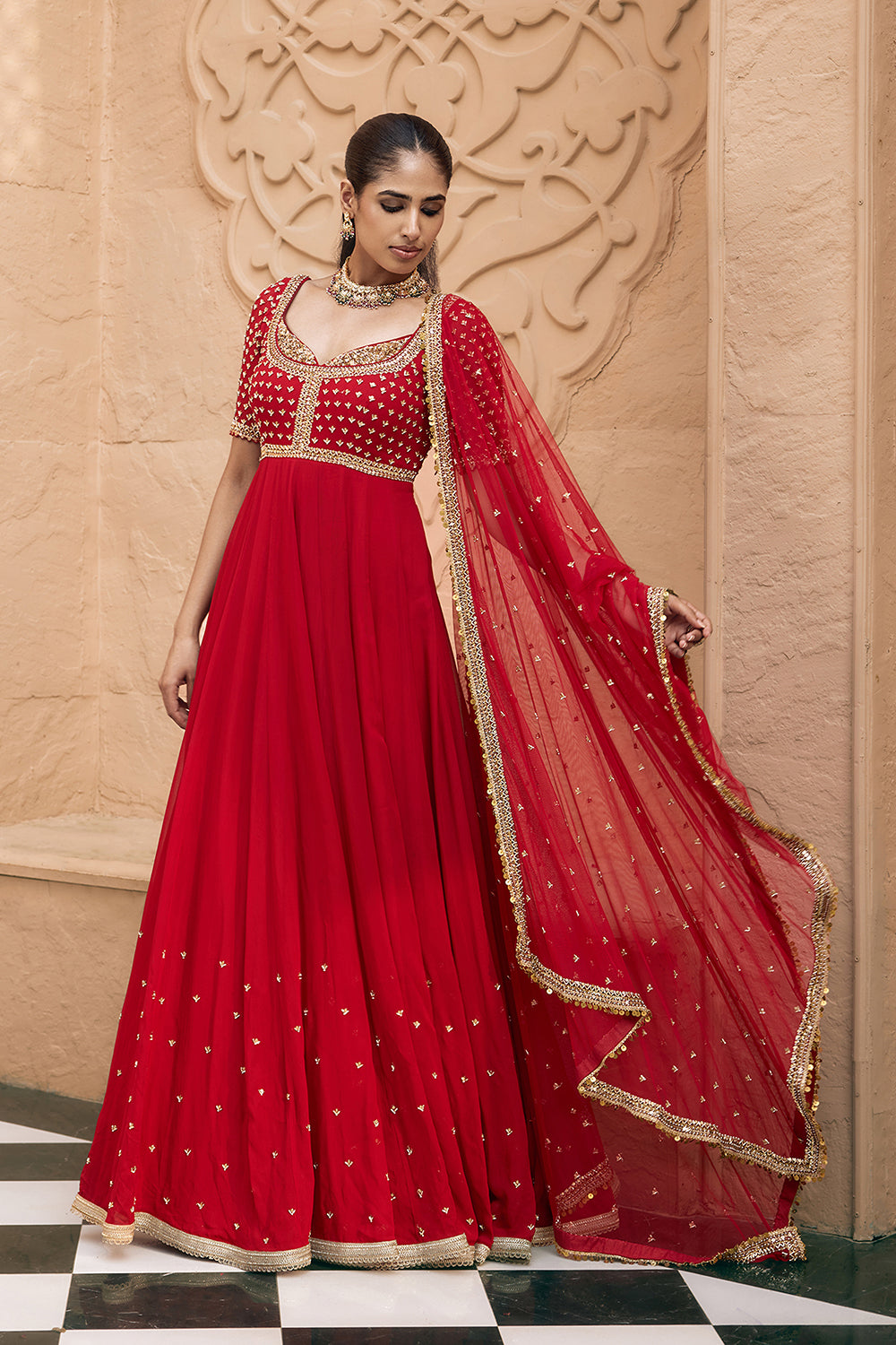 Rajrani Anarkali Set