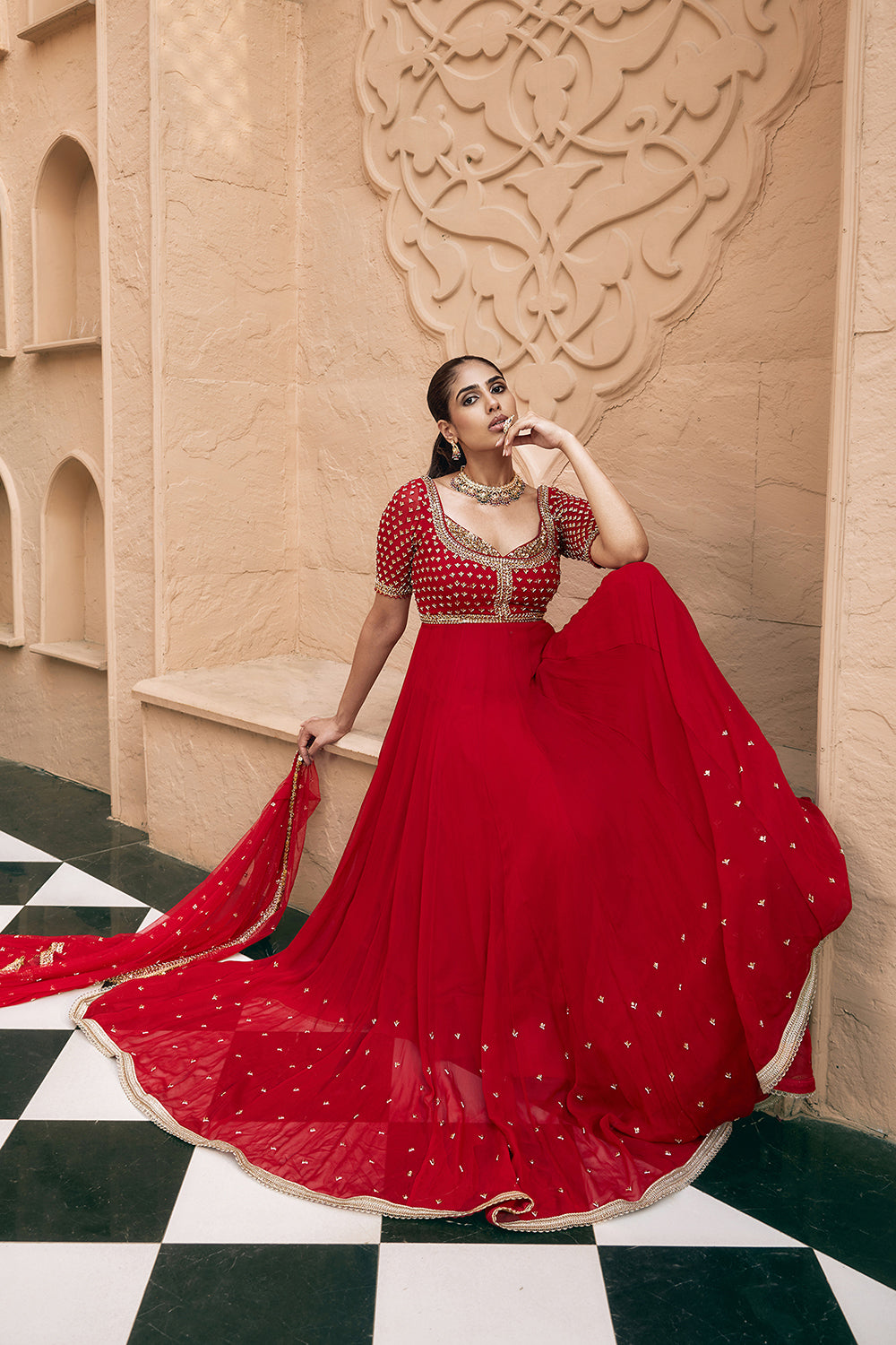Rajrani Anarkali Set