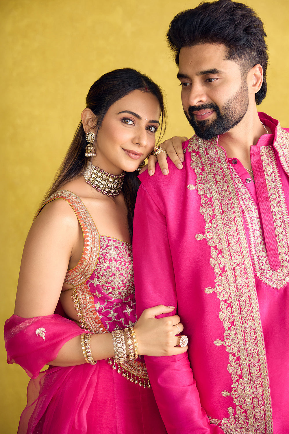 Rakulpreet in Mariyam Lehenga Set
