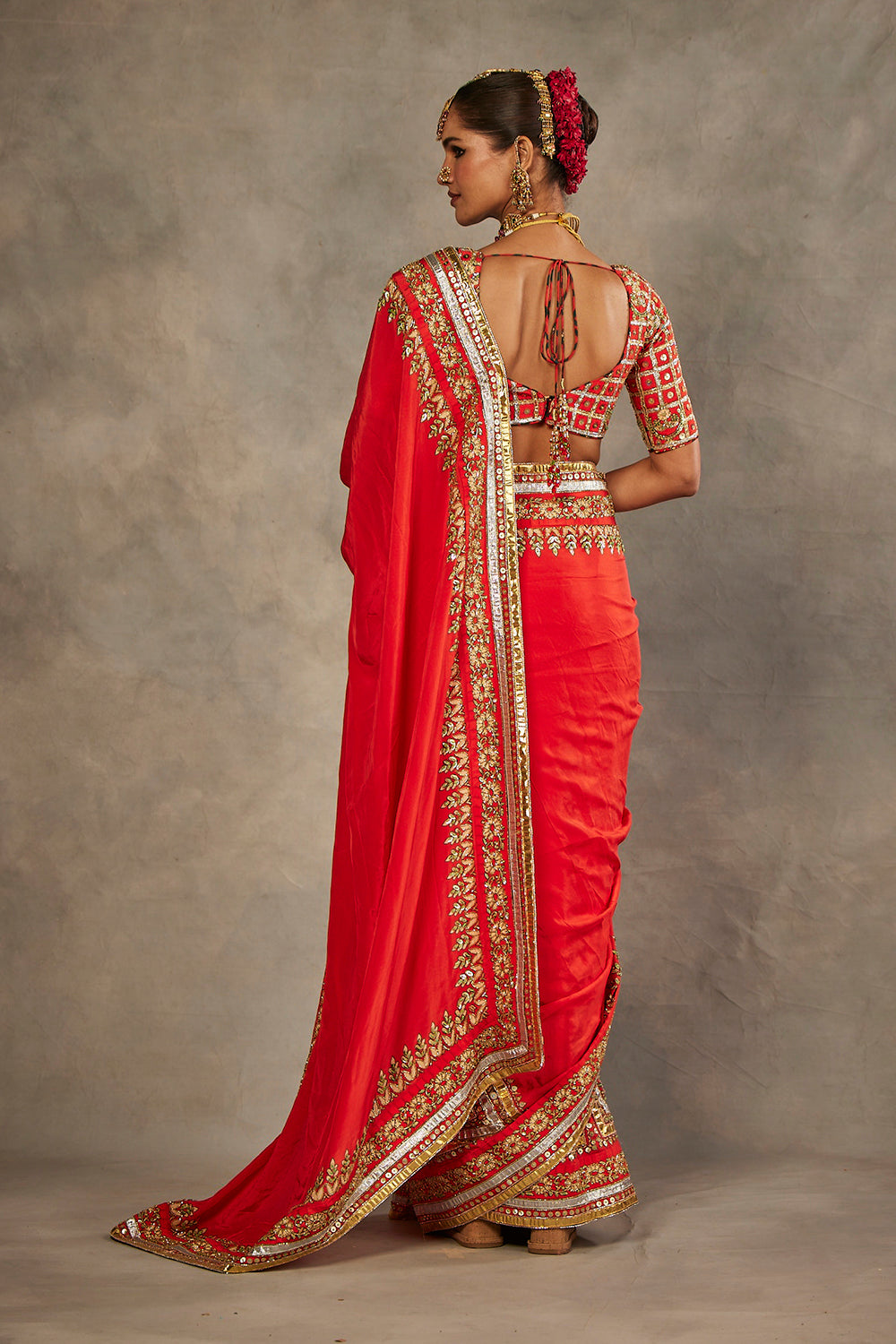 Red Sarees
