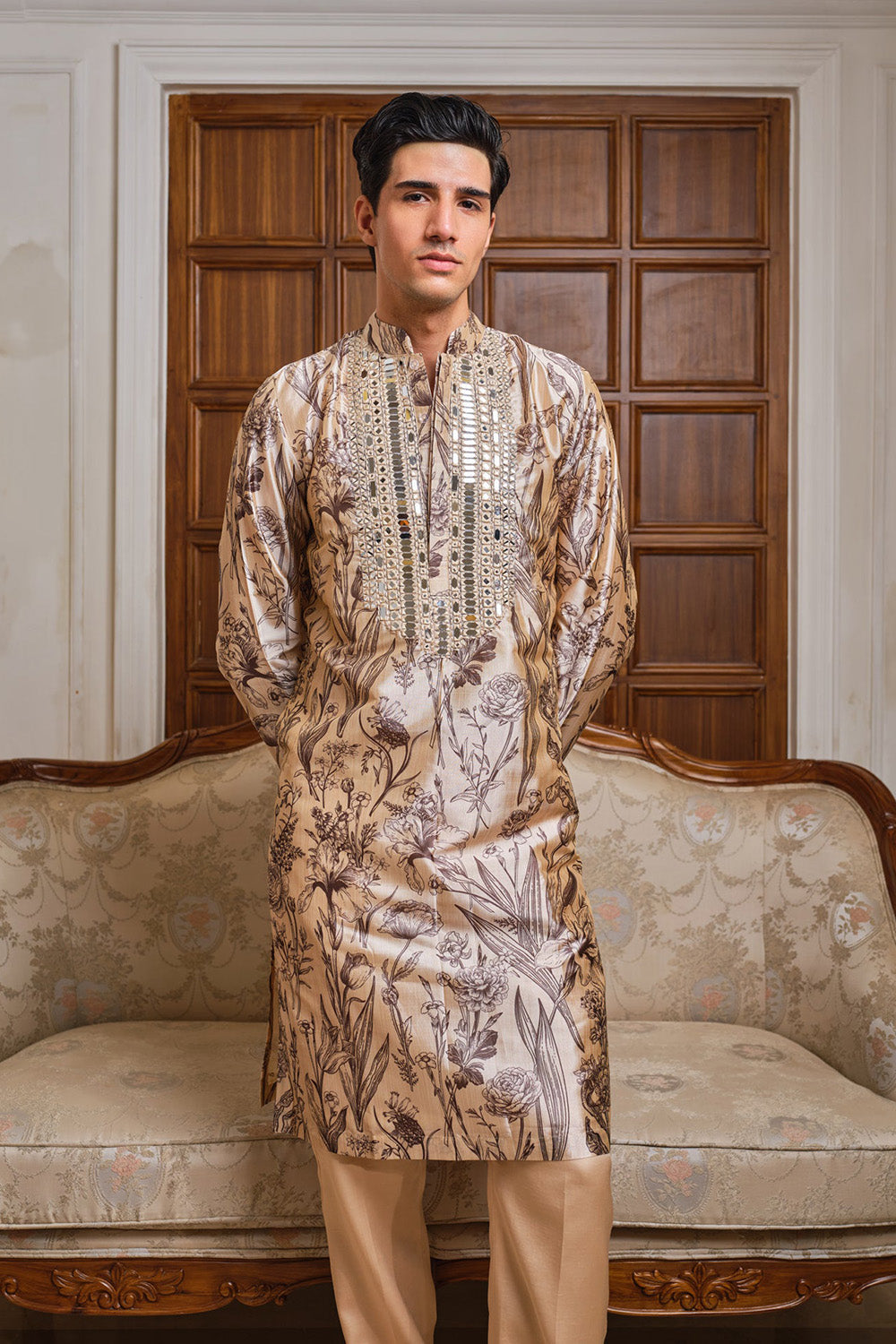 Reflections in Bloom Kurta Set