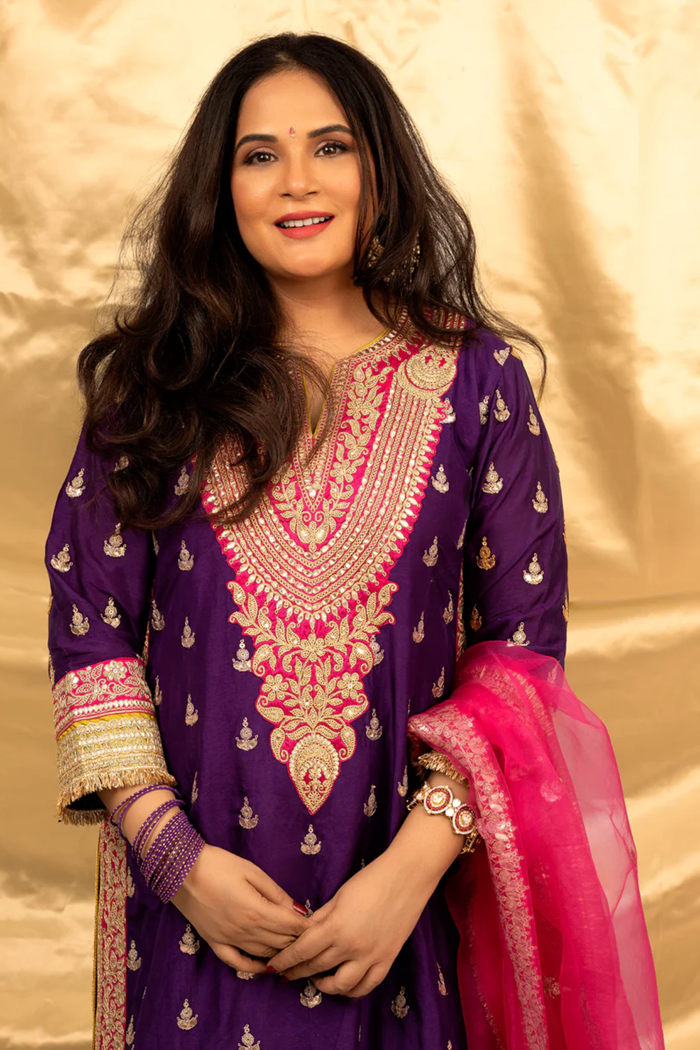 Richa Chadda in Fitoor Sharara Set