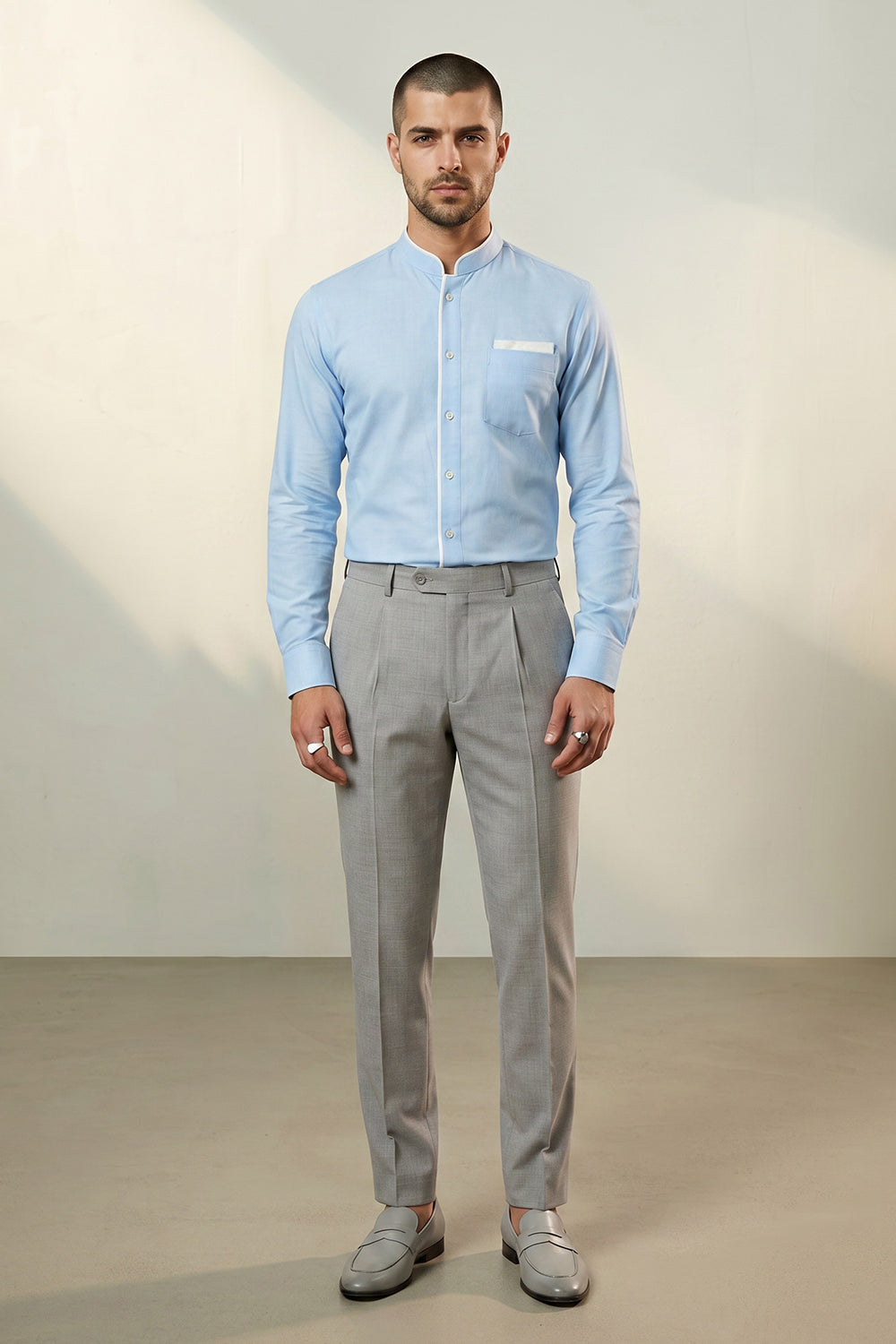 Ridge Chinese Shirt - Clive
