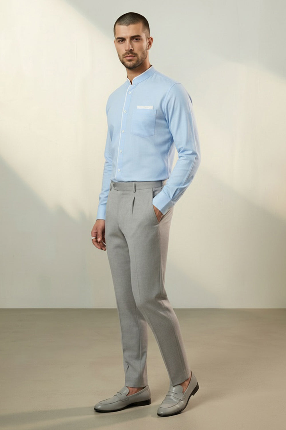 Ridge Chinese Shirt - Clive