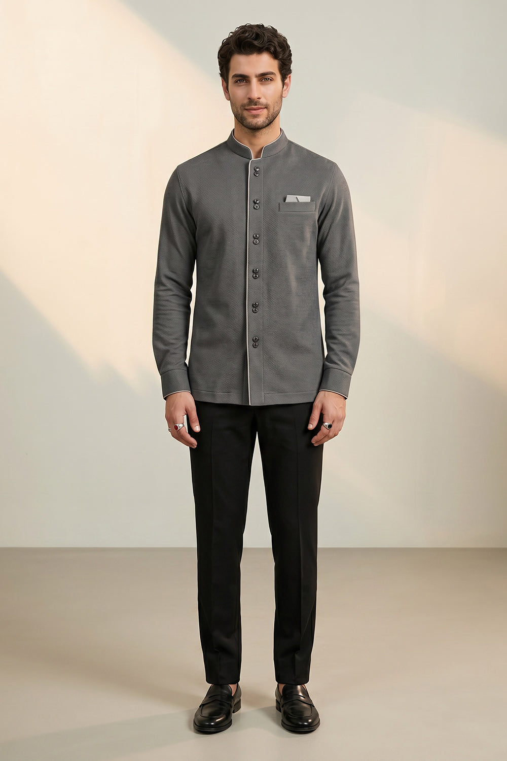 Ridge Chinese Shirt - Ivor