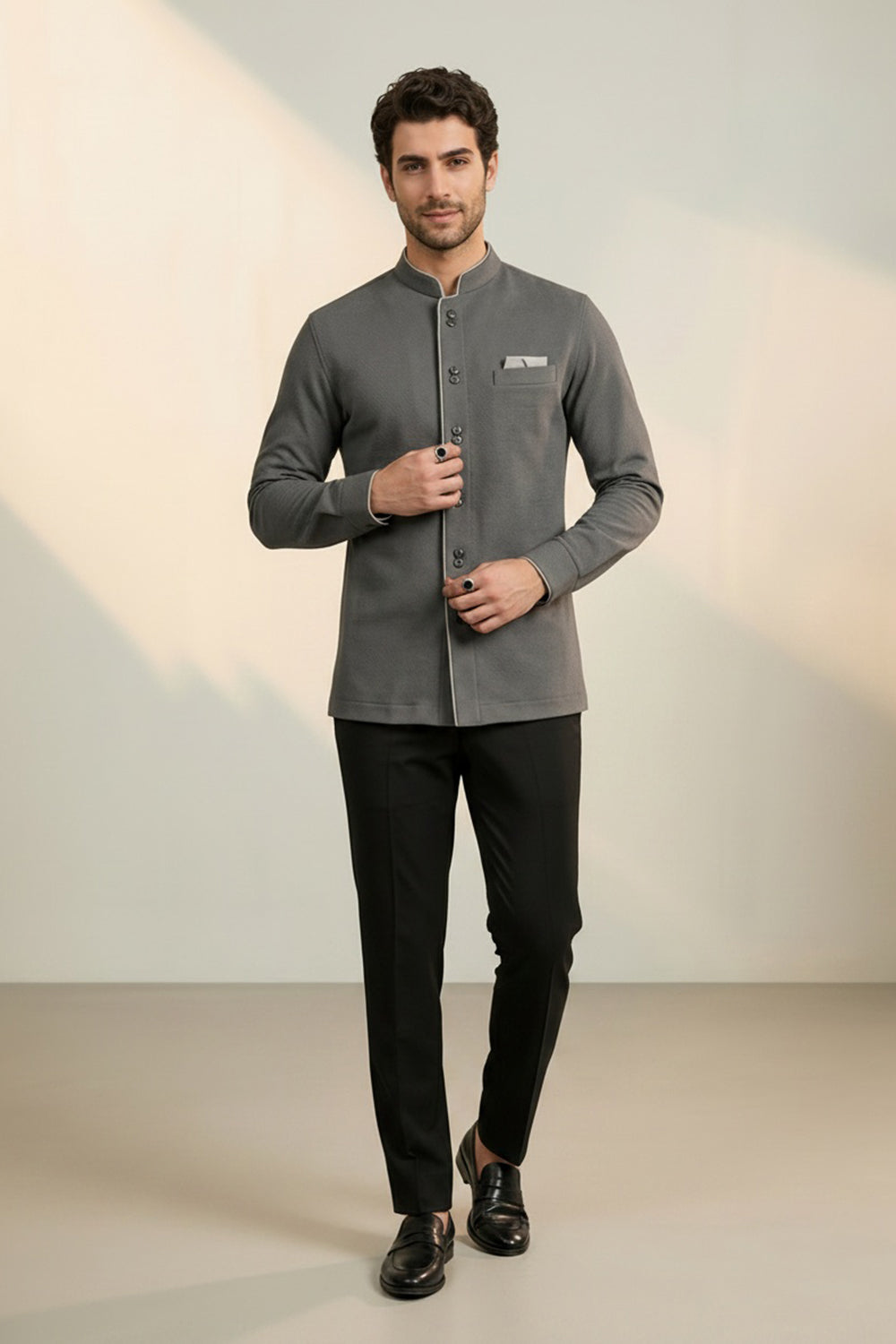 Ridge Chinese Shirt - Ivor