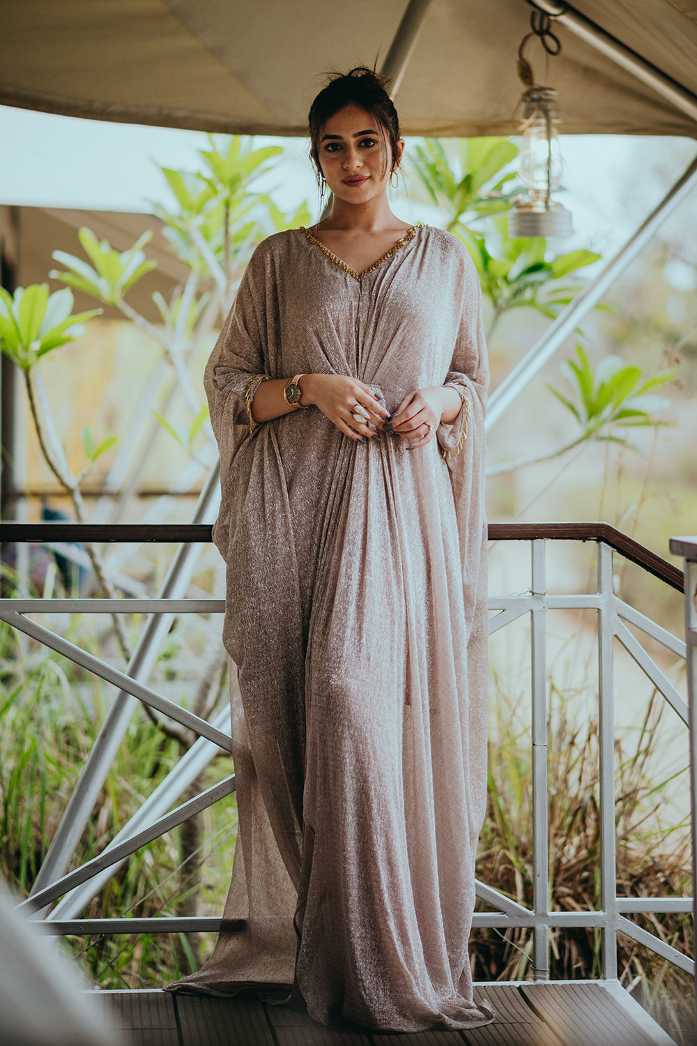 Rose Gold Kaftan