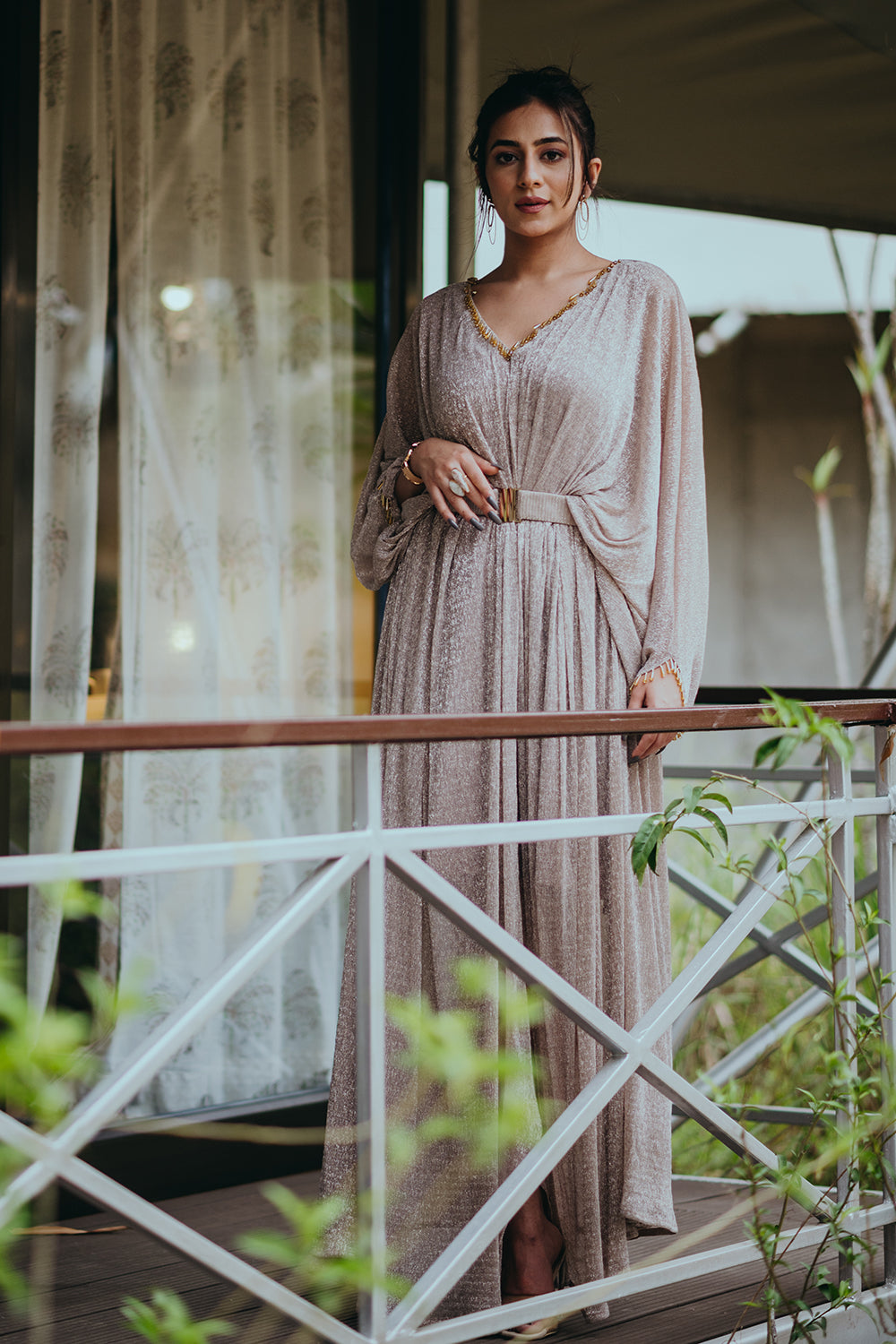 Rose Gold Kaftan