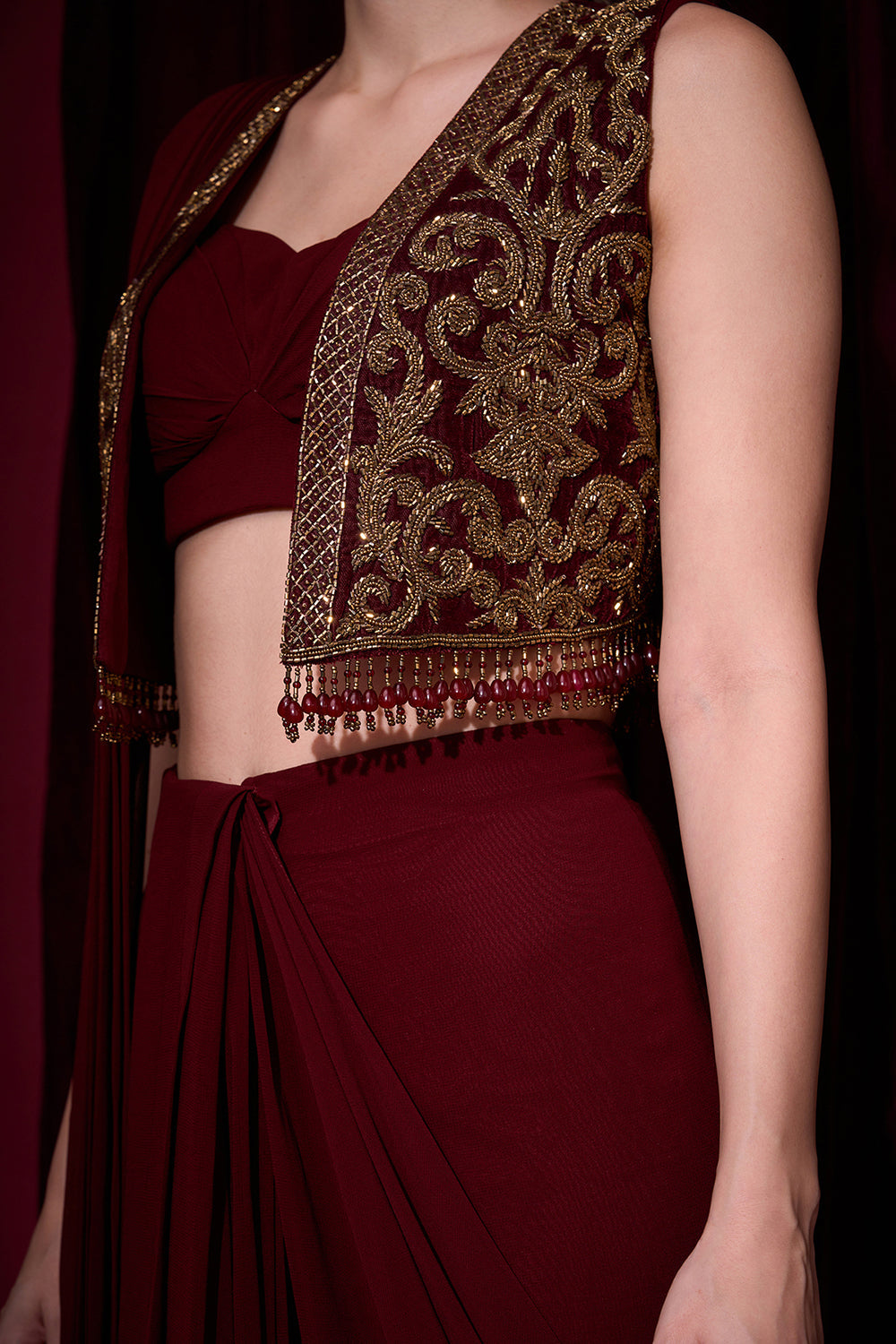 Rudrani Saree Jacket Set