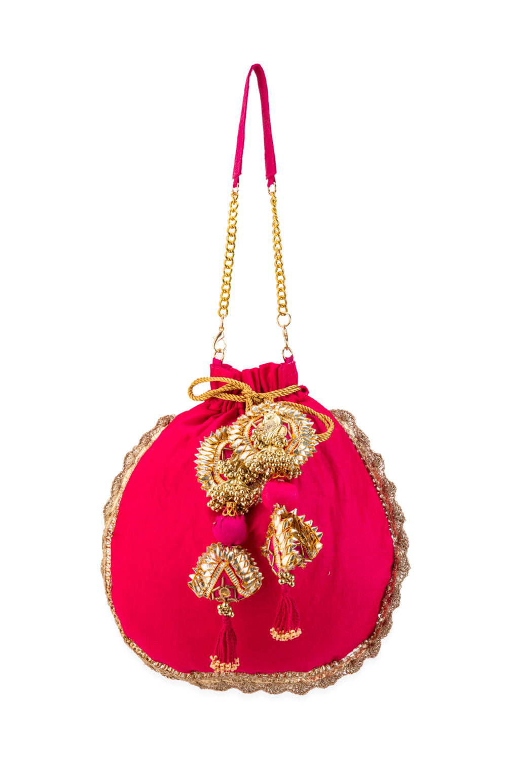 Ruvika Pink Potli