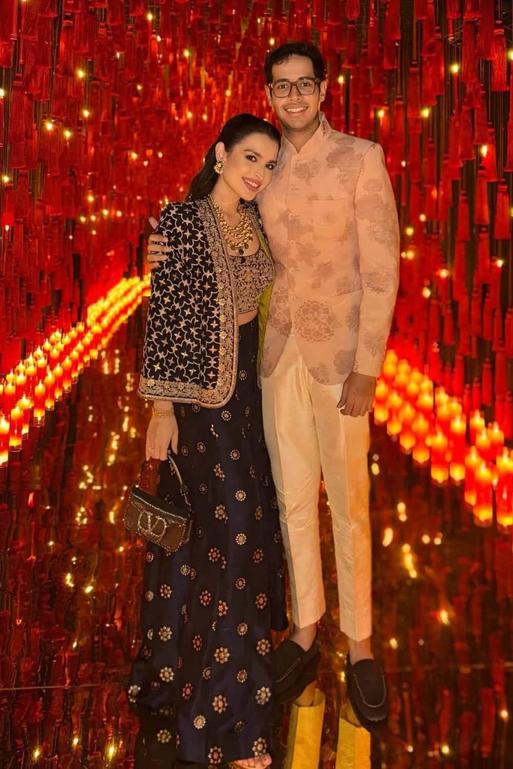 Saachi Bhasin in Shaina Pant Set
