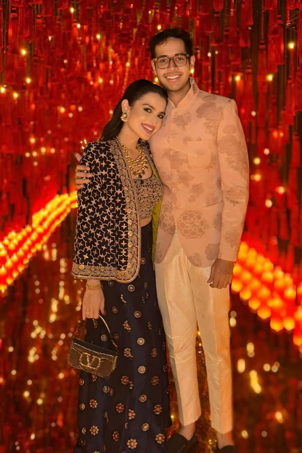 Saachi Bhasin in Shaina Pant Set