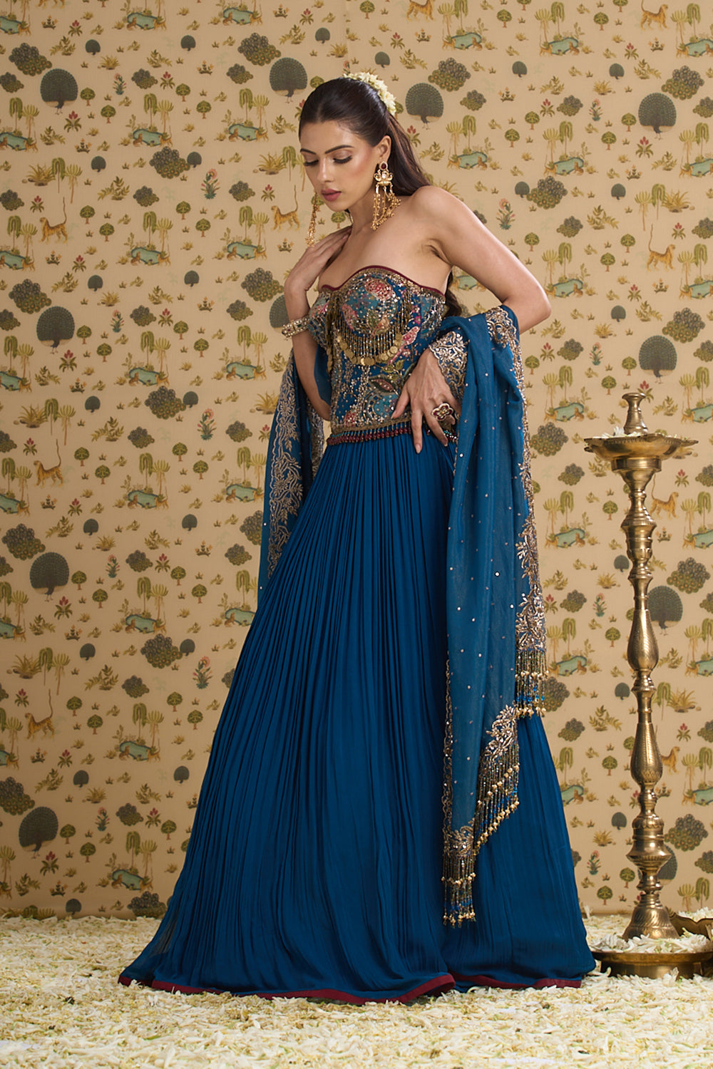 Saanjh Corset Lehenga