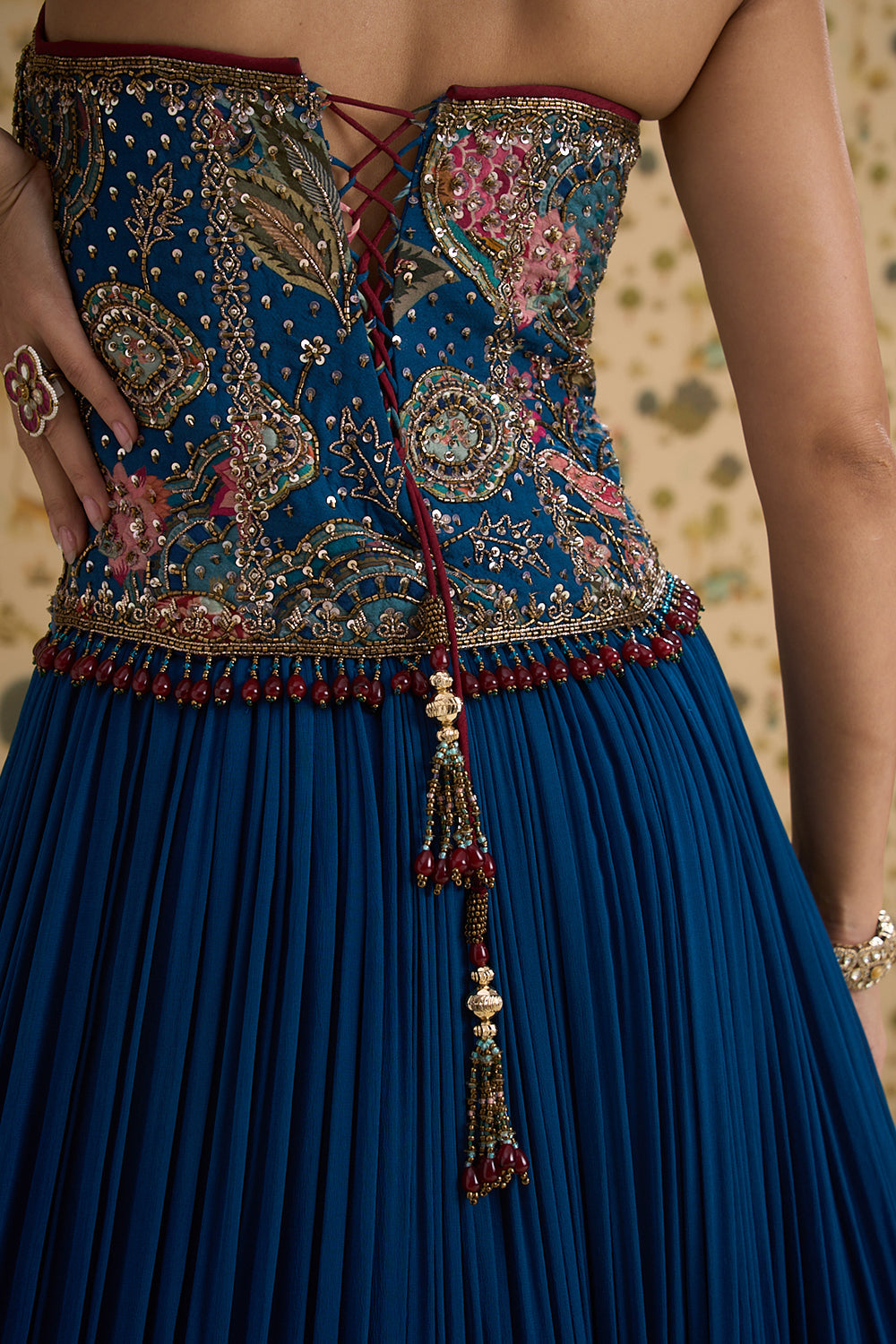 Saanjh Corset Lehenga