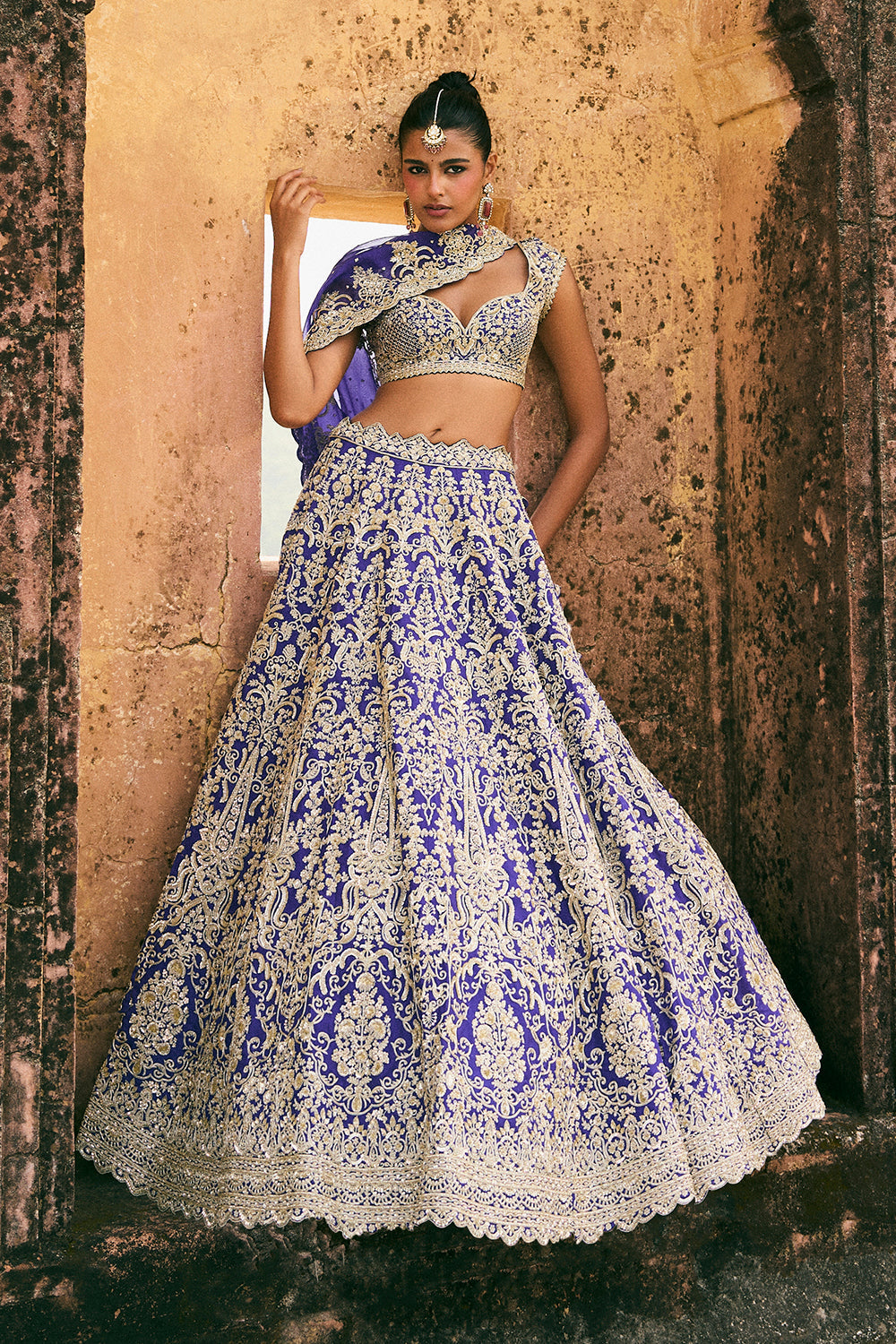 Saphire Lehenga Set