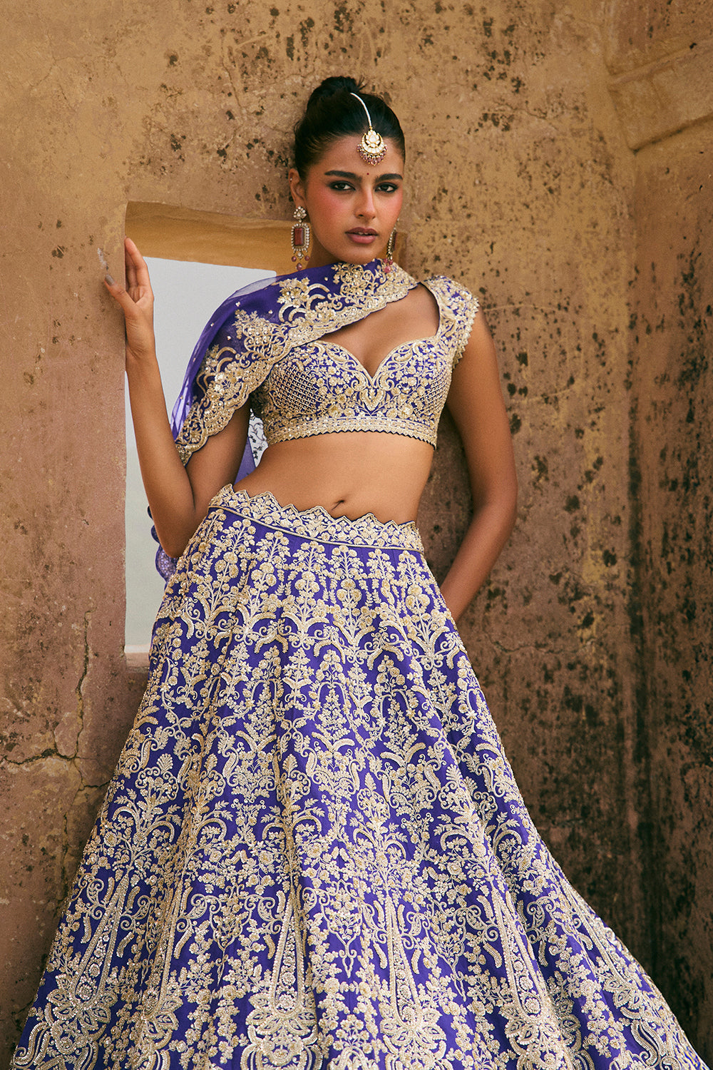 Saphire Lehenga Set
