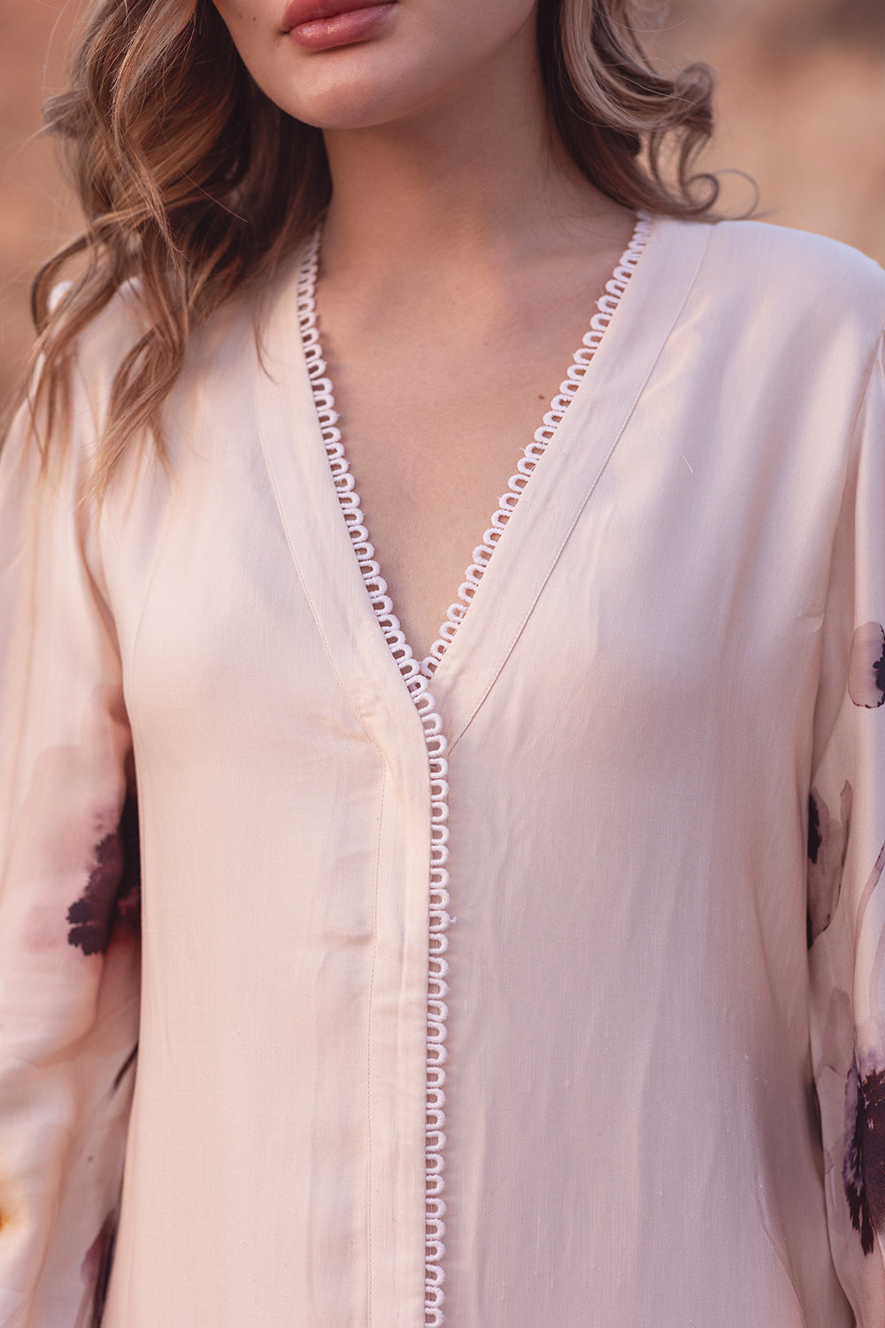 Serene Garden Midi Dress