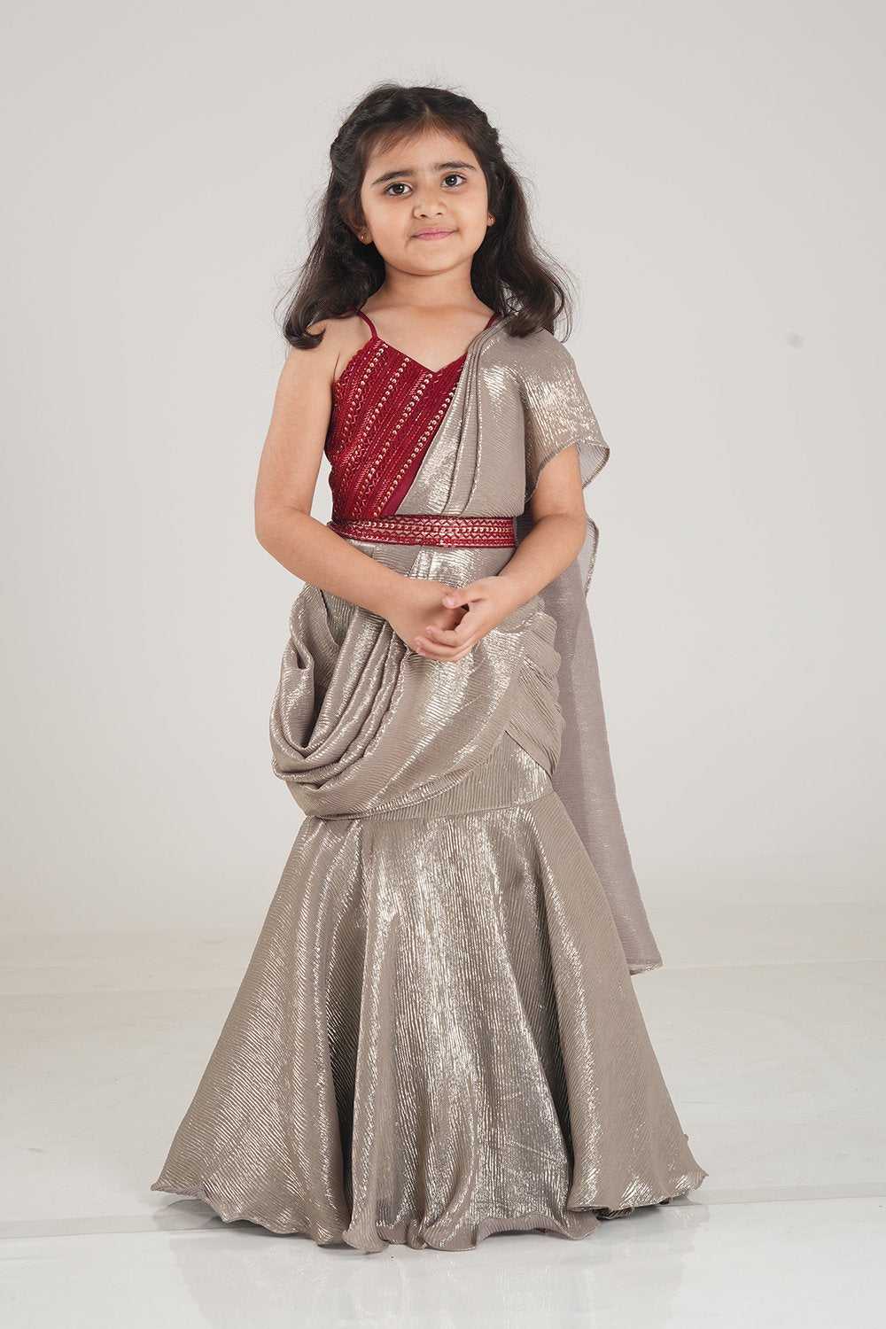 Shimmer Saree