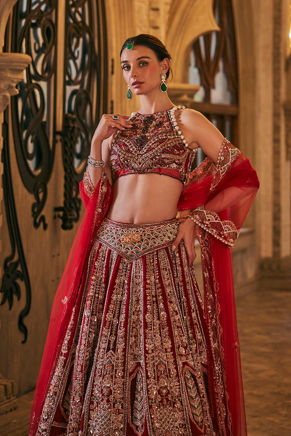 Siam-e-Shaahi Lehenga Set