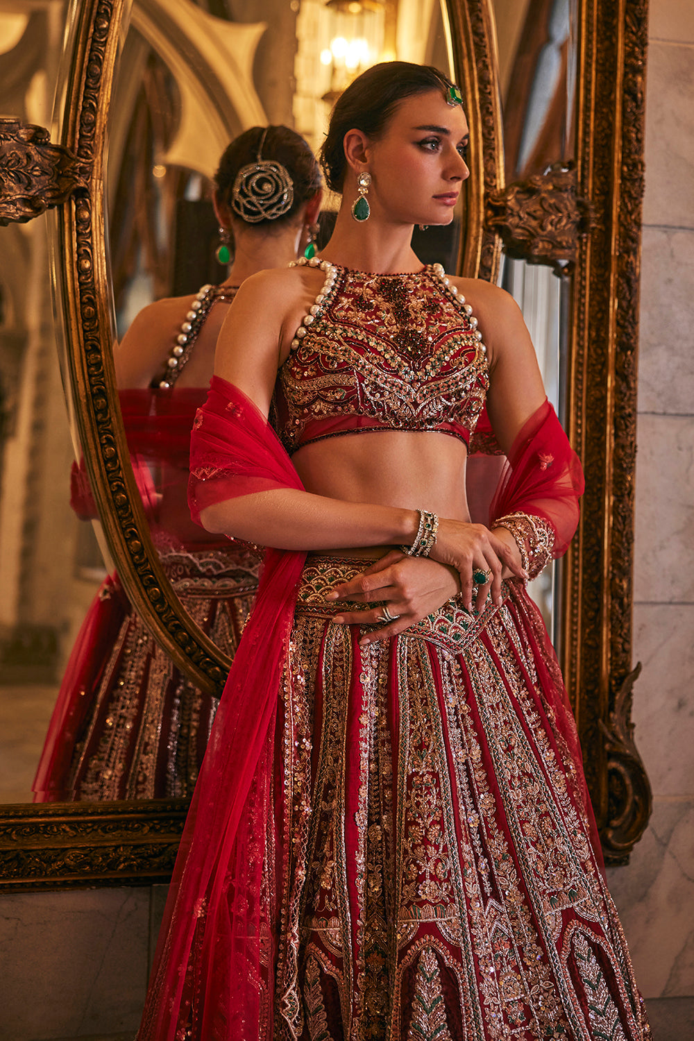 Siam-e-Shaahi Lehenga Set
