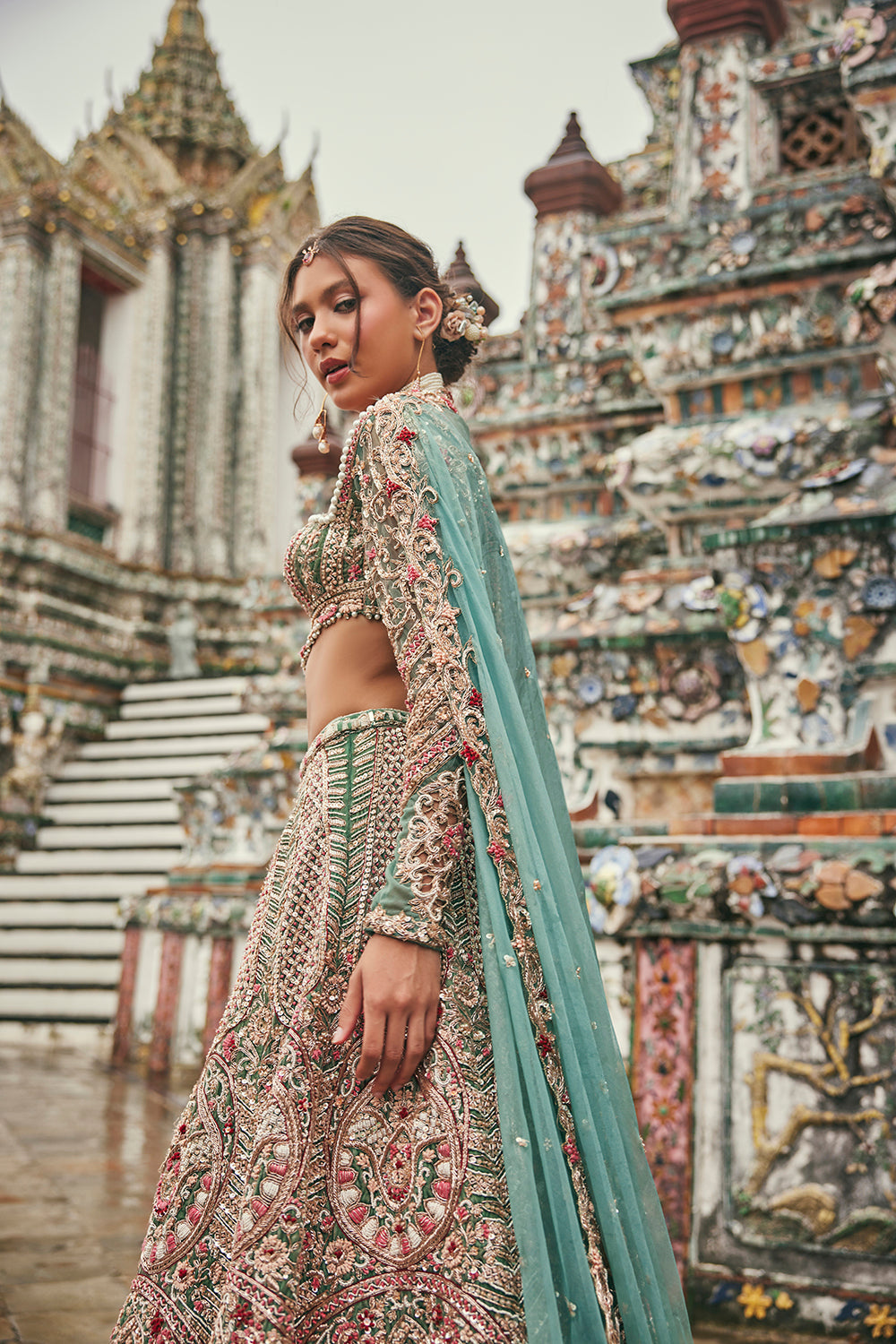 Siam Serenity Lehenga Set