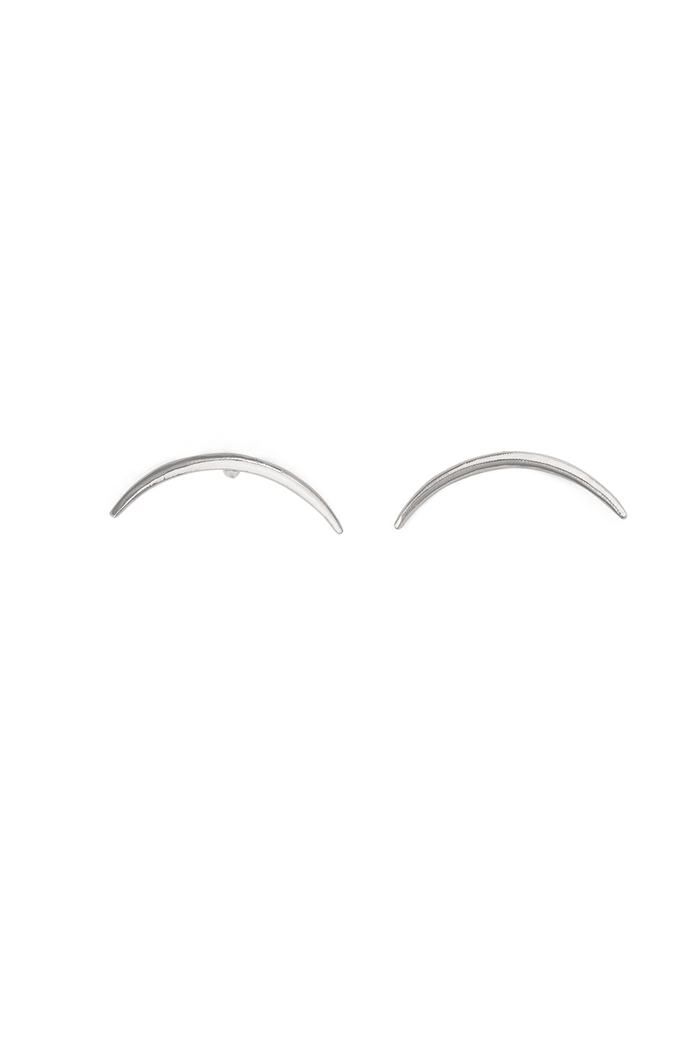 Silver Arch Earrings