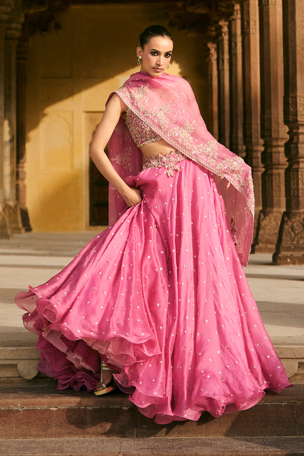 Sneha Chitta Pico Skirt Set