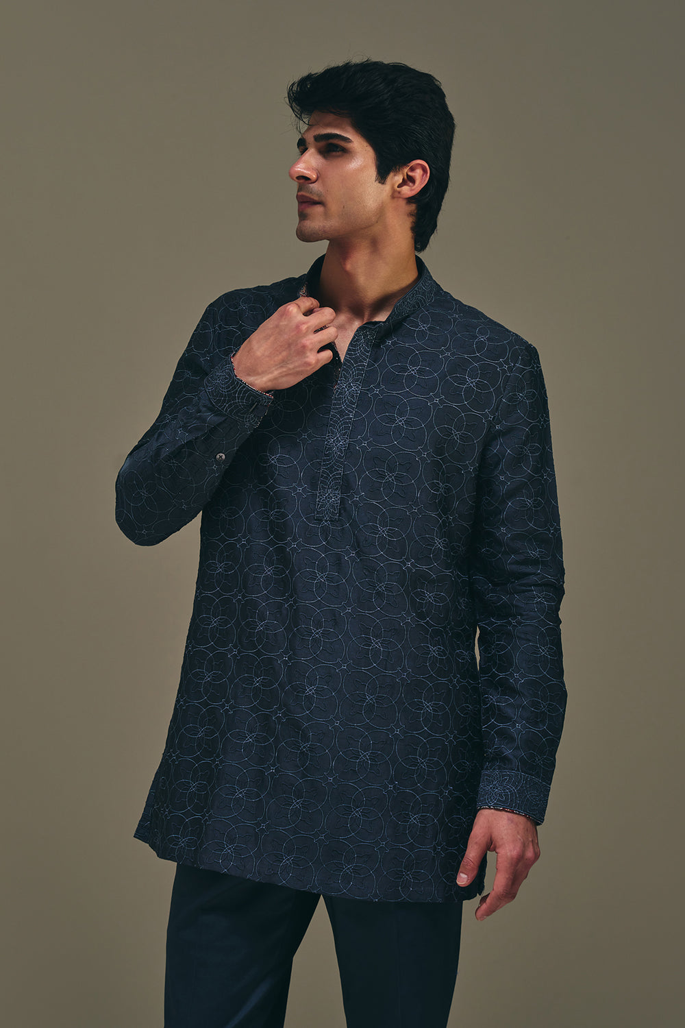 Spirograph Kurta Set