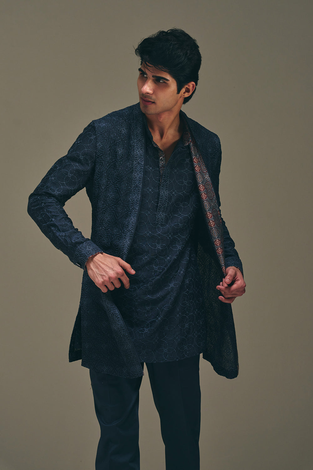 Spirograph Shrug Jacket Set