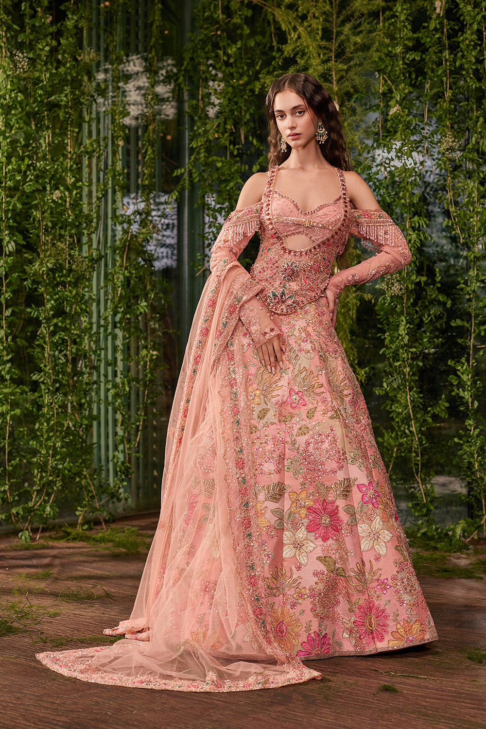 Tarini- The Heirloom Corset Lehenga