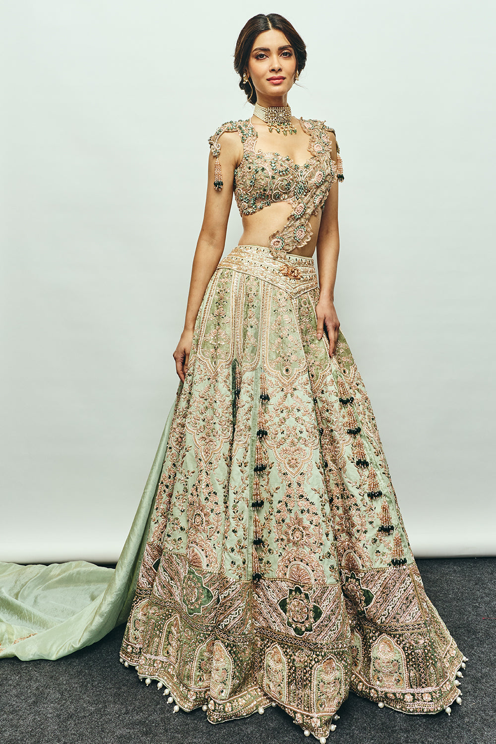 Tassel Elysee Lehenga Set