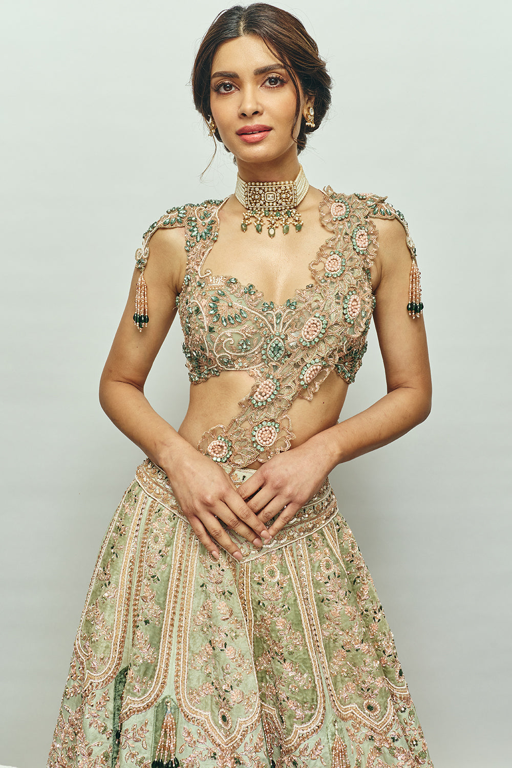 Tassel Elysee Lehenga Set