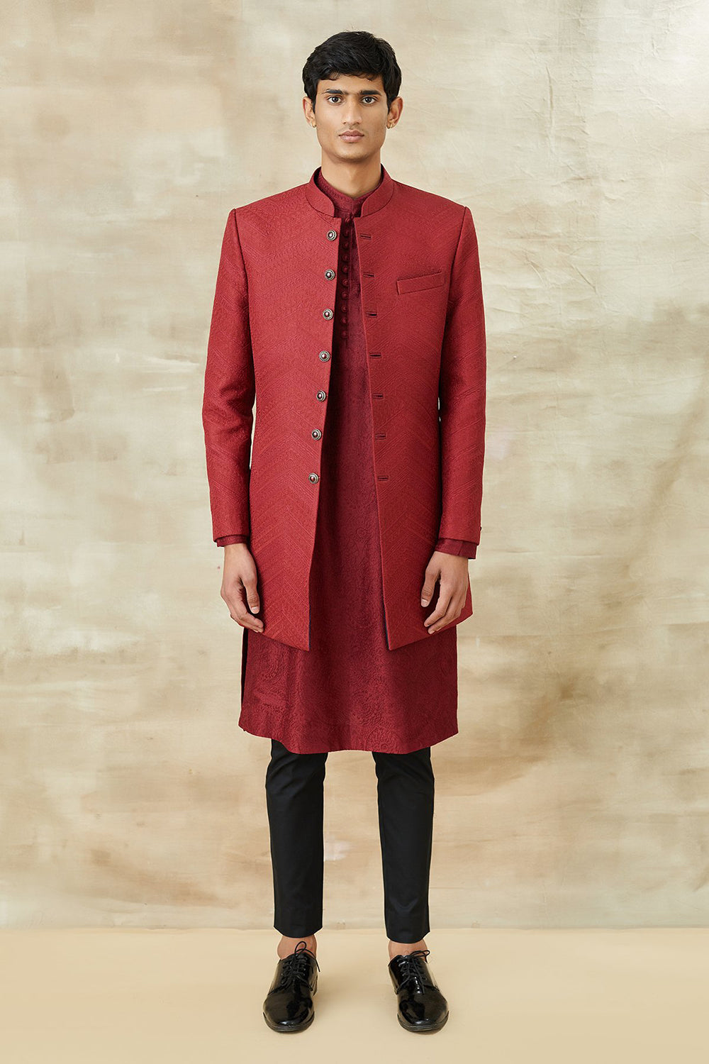 V Short Sherwani