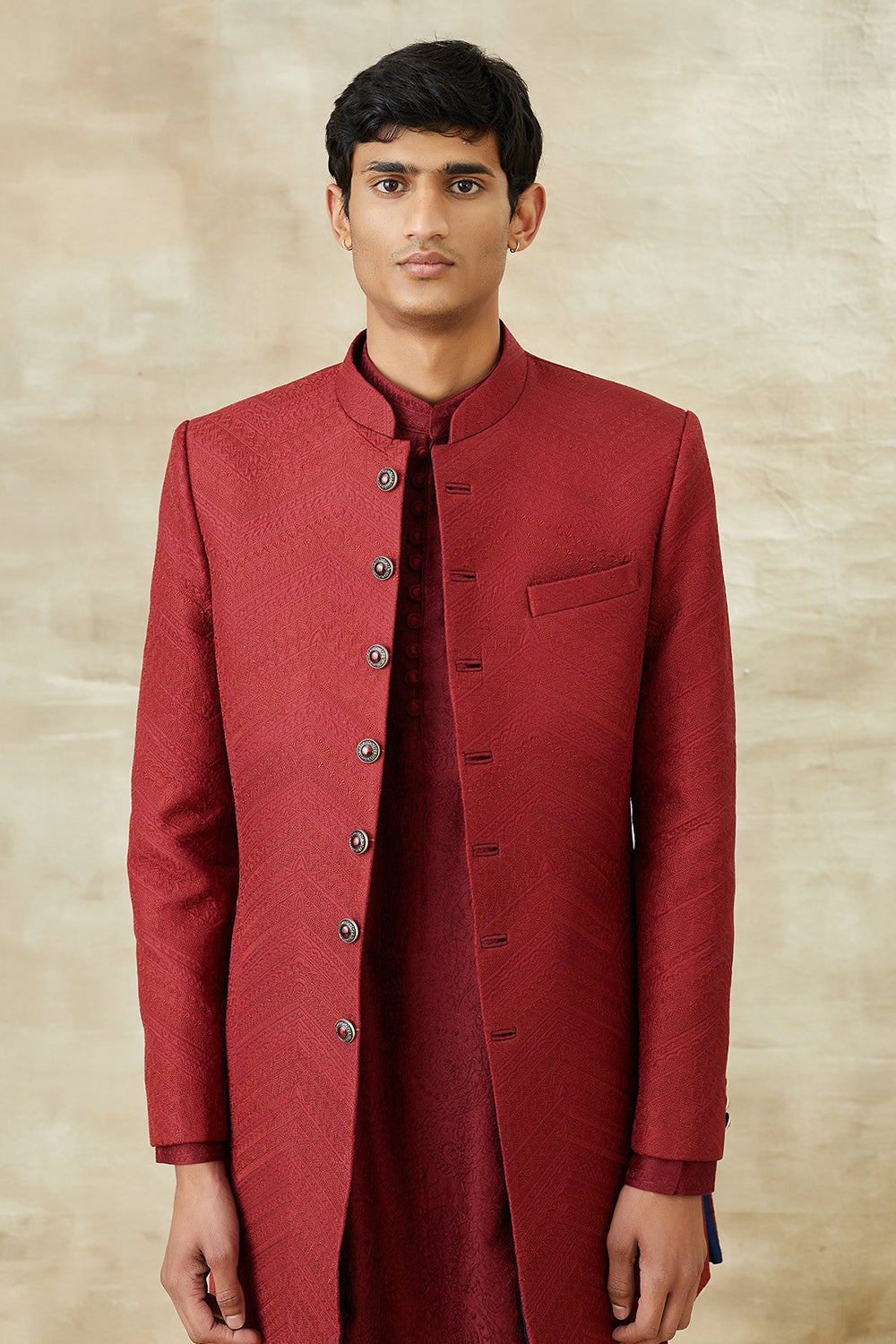 V Short Sherwani