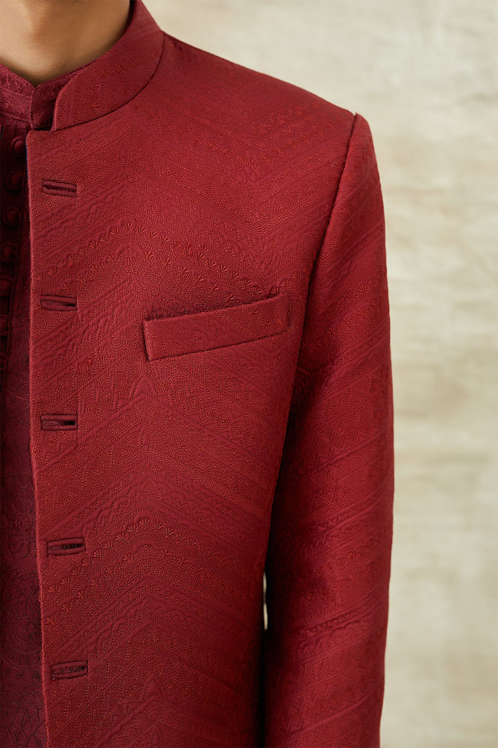 V Short Sherwani