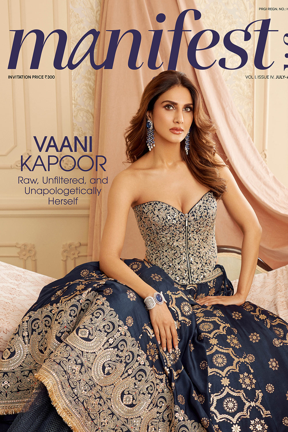 Vaani Kapoor in Tahira Lehenga Set