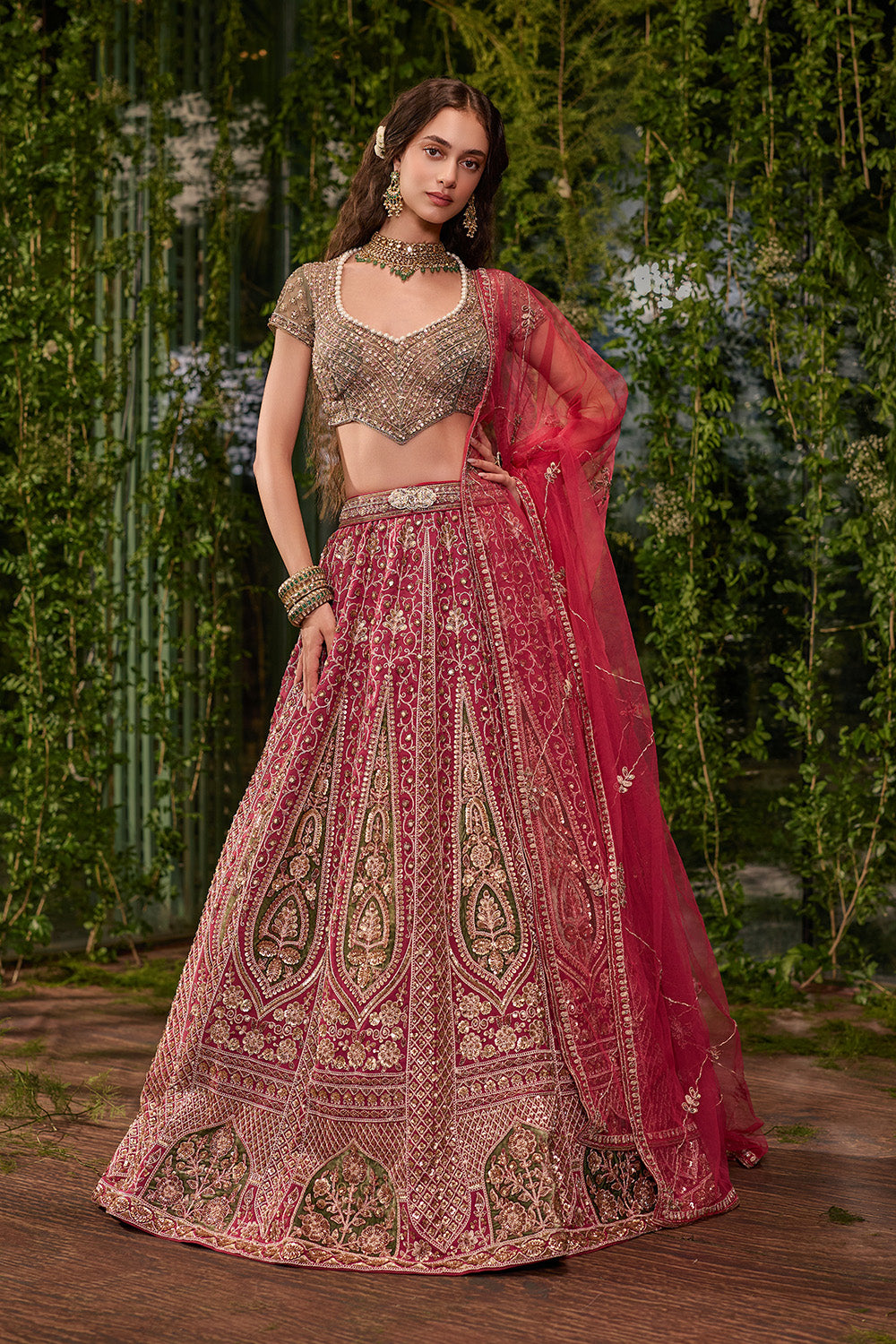 Virasat — The Heritage Bloom Lehenga