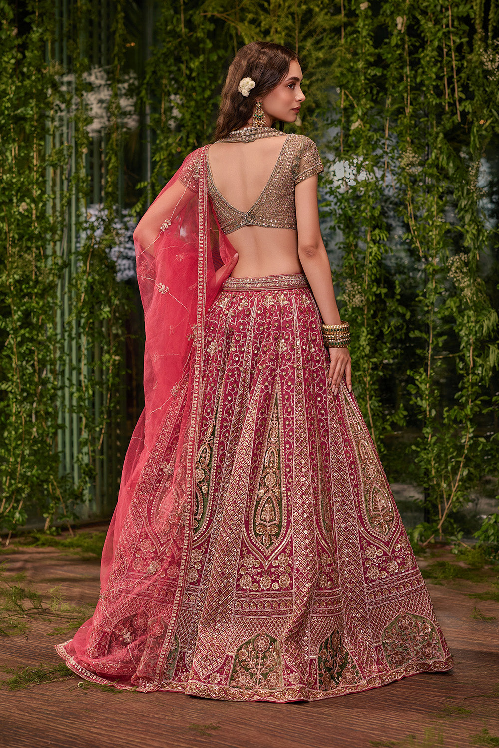 Virasat — The Heritage Bloom Lehenga