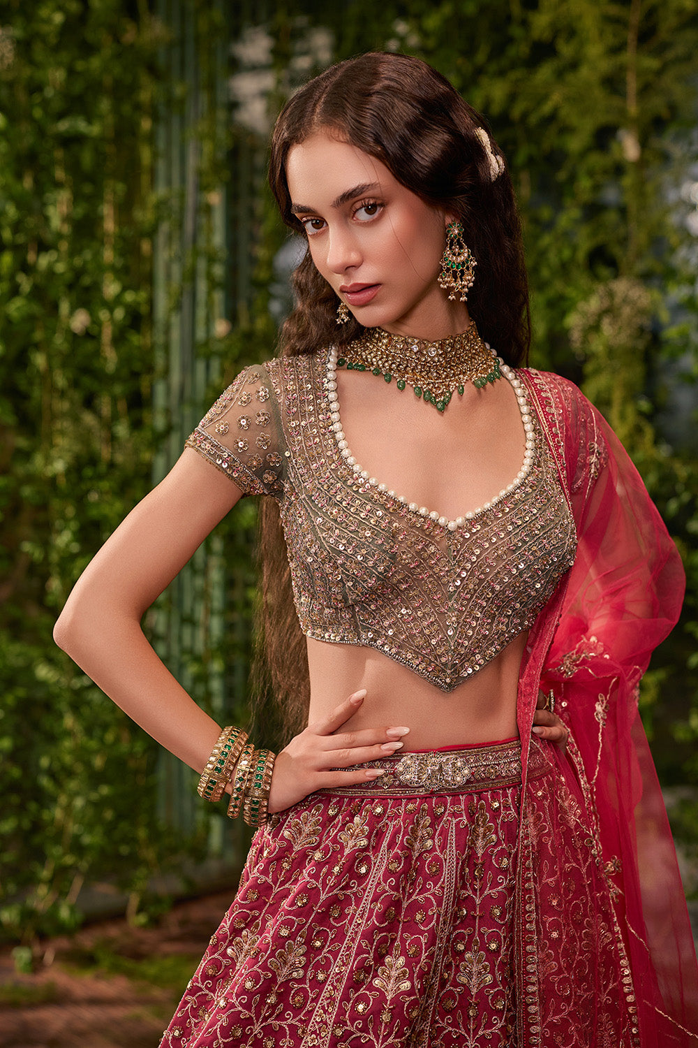 Virasat — The Heritage Bloom Lehenga