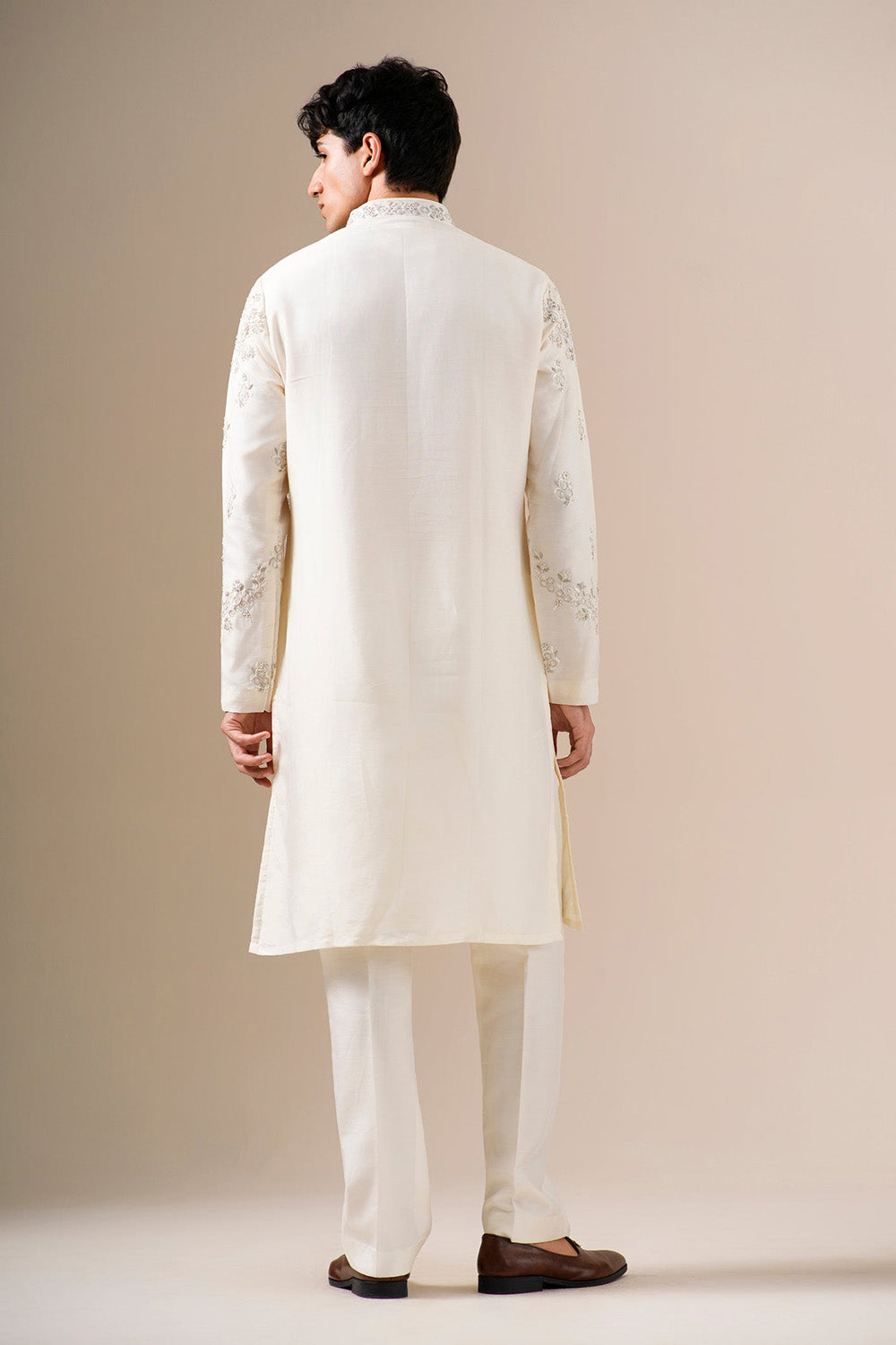 Whispering Ivory Kurta Set