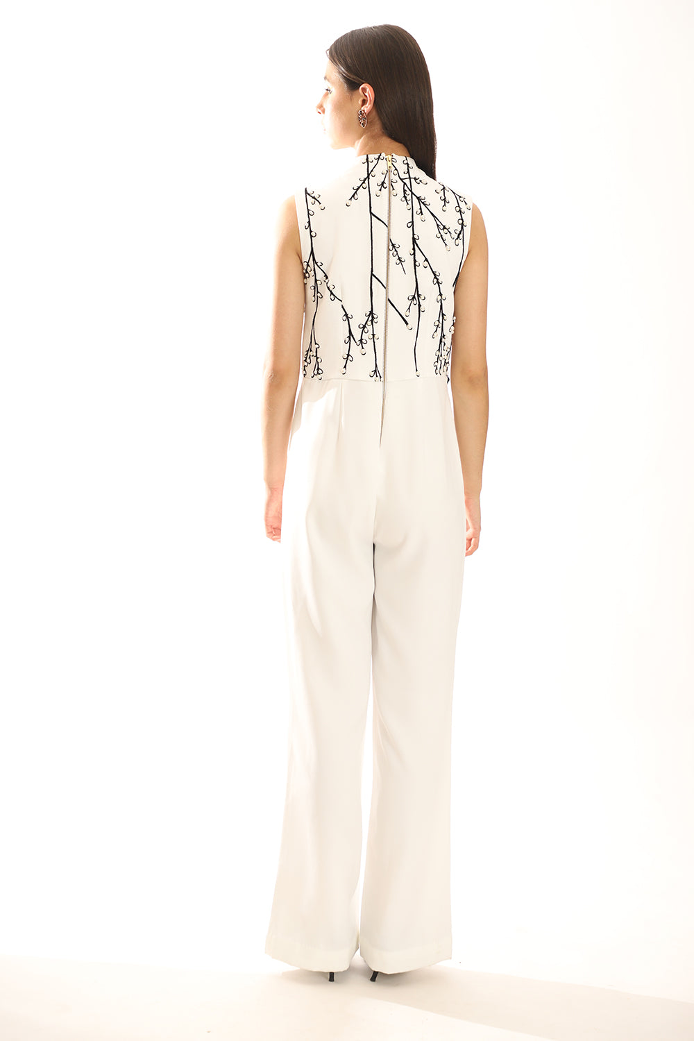 White and Black Jumpsuits