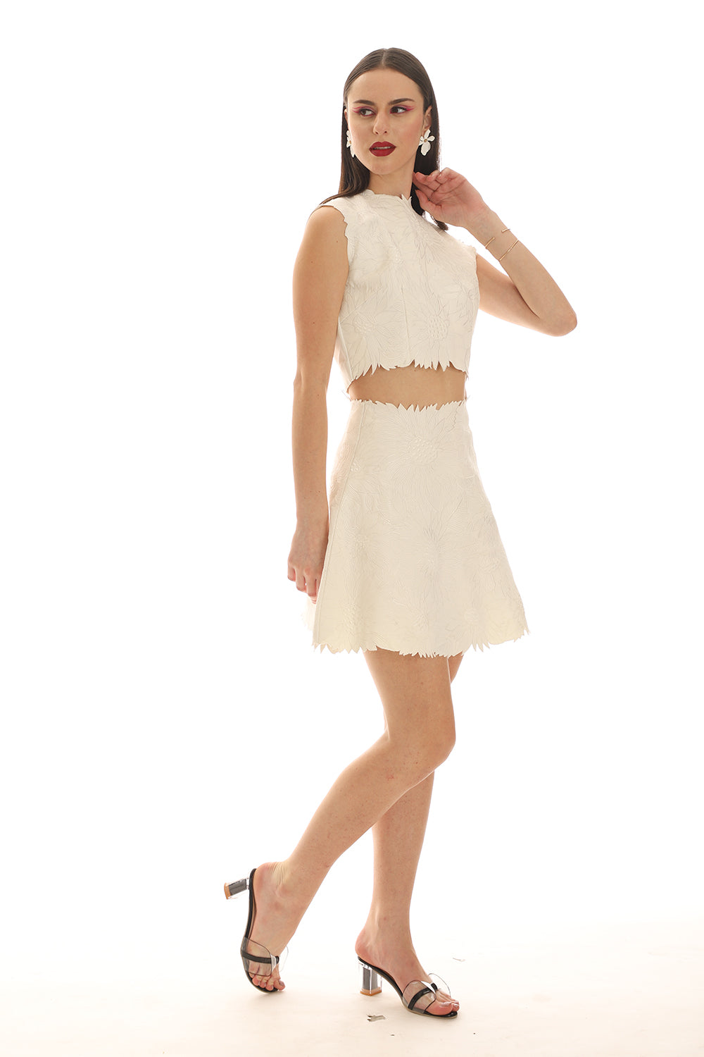 White Skirt Sets