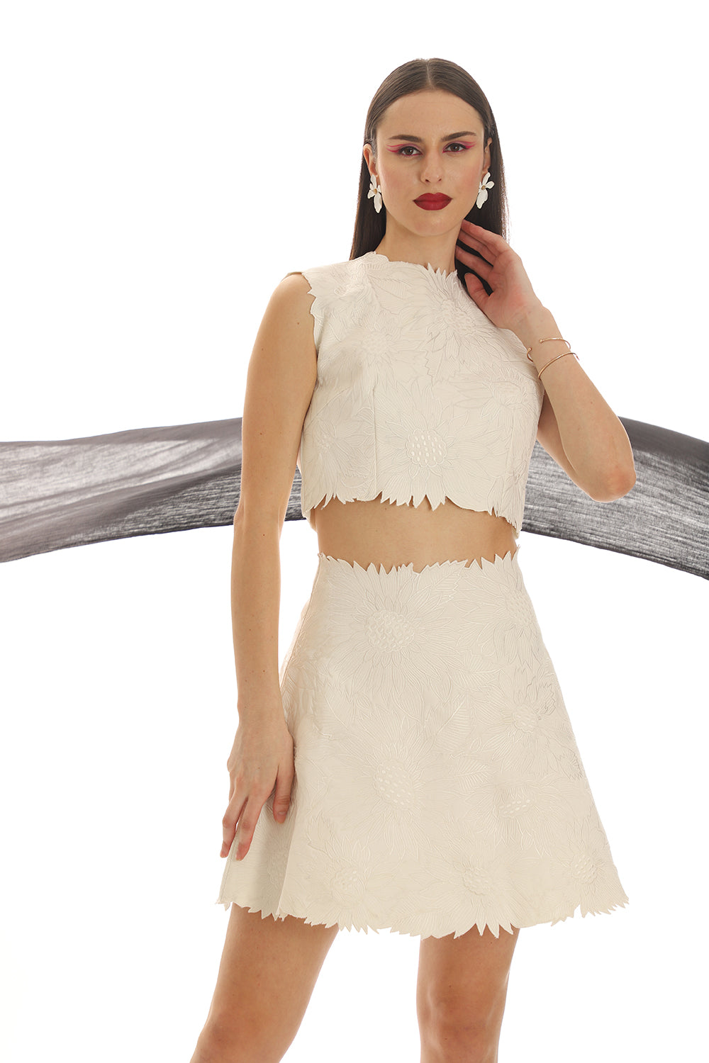 White Skirt Sets