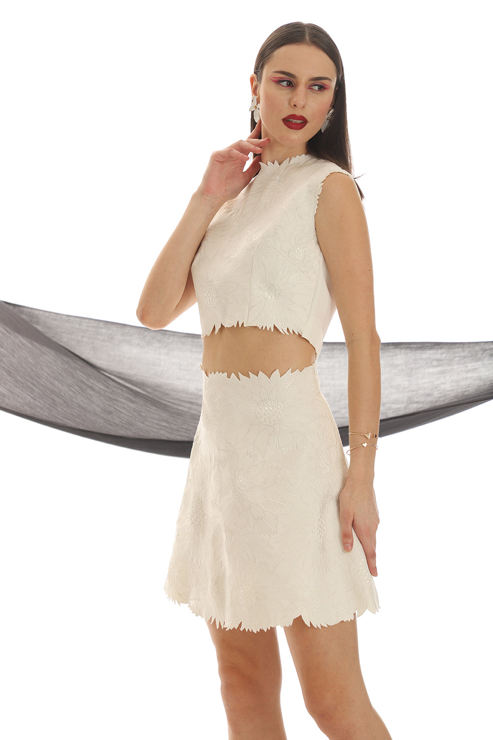 White Skirt Sets