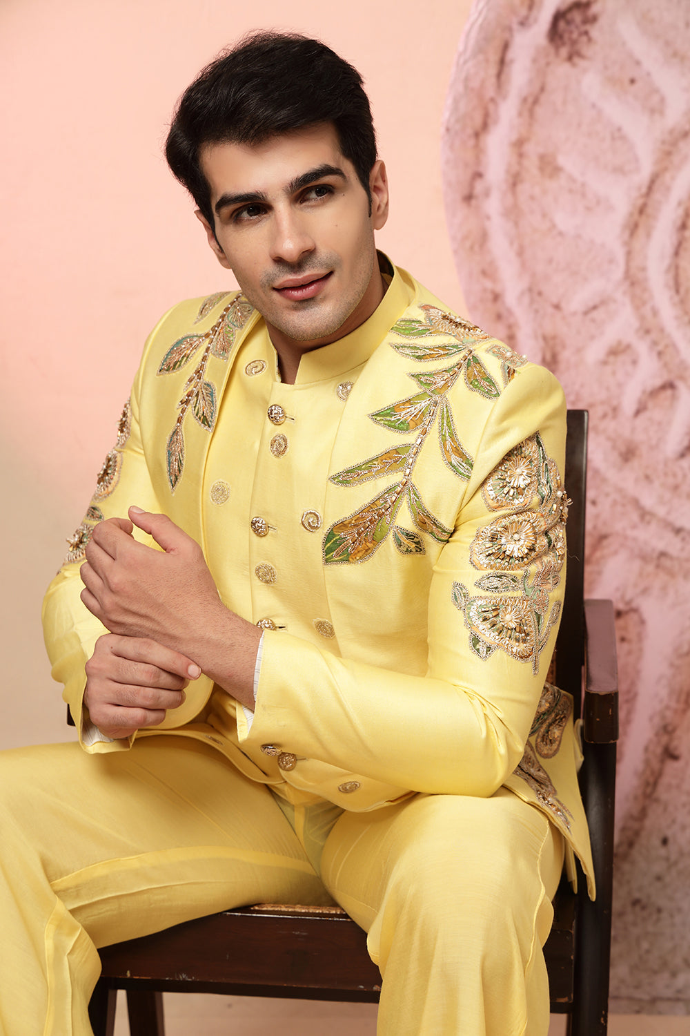 Yellow Kurta And Palazzo Pant