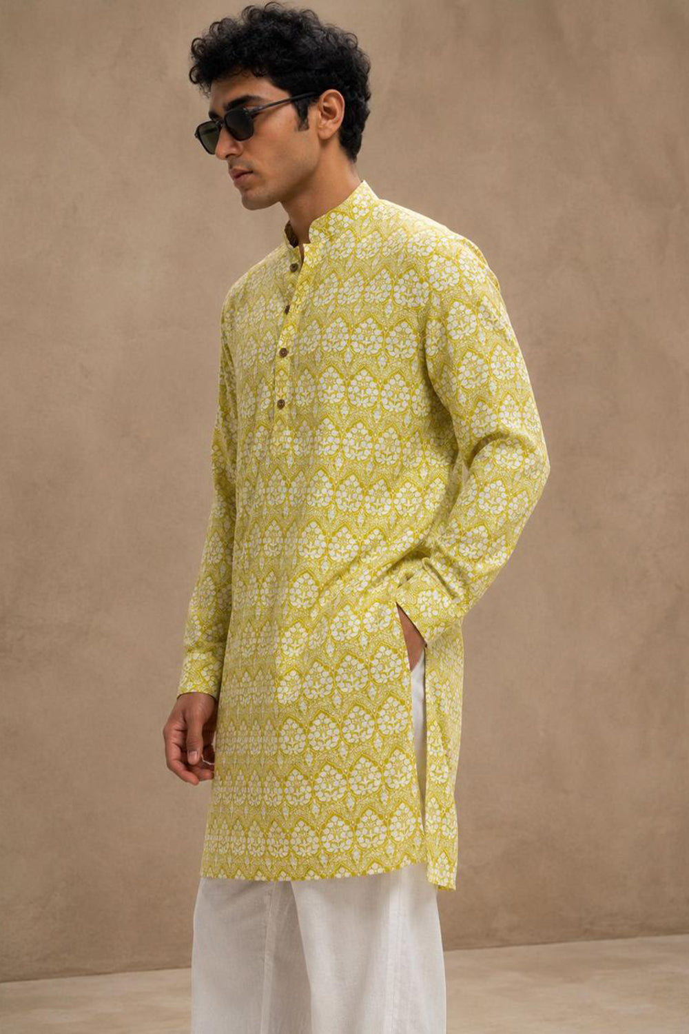 Yellow Kurta Pajama