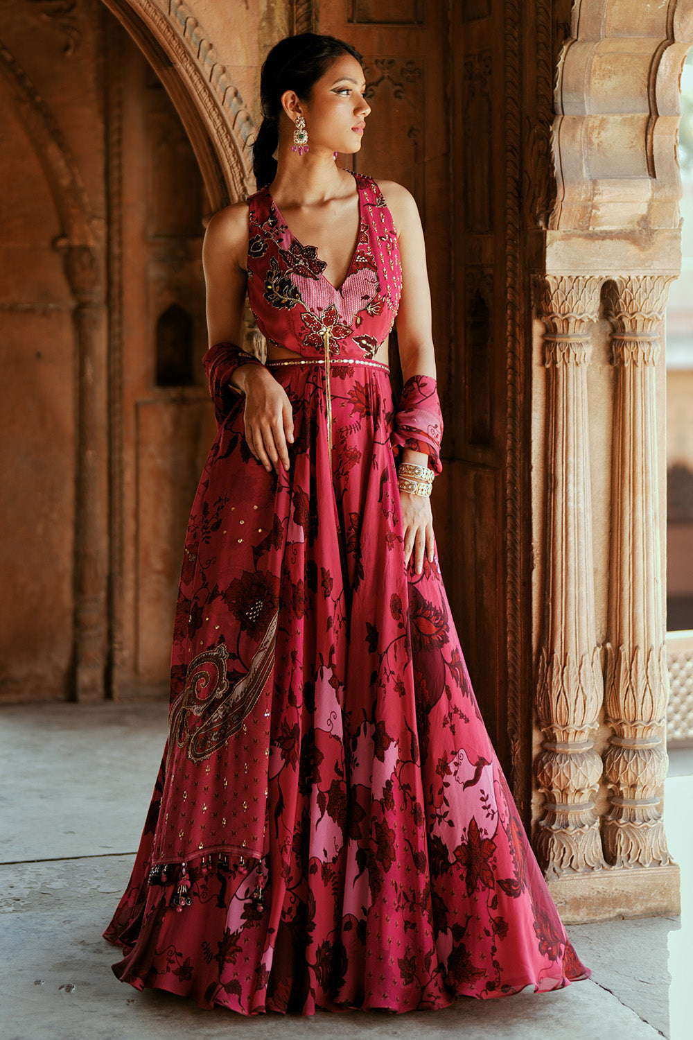 Ziba Anarkali Gown