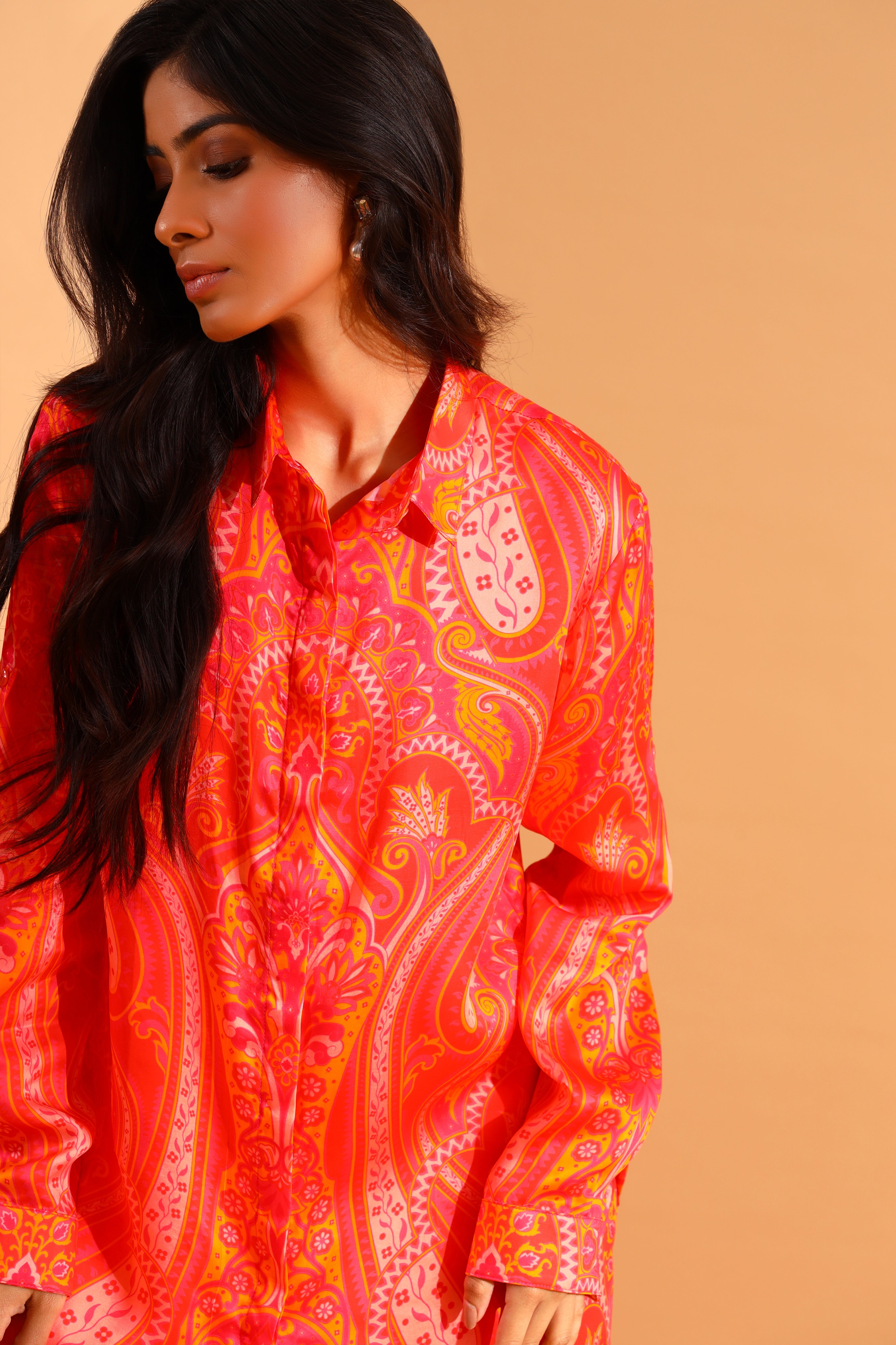 Moh India - Paisley Shirt & Trousers Co-ords Set