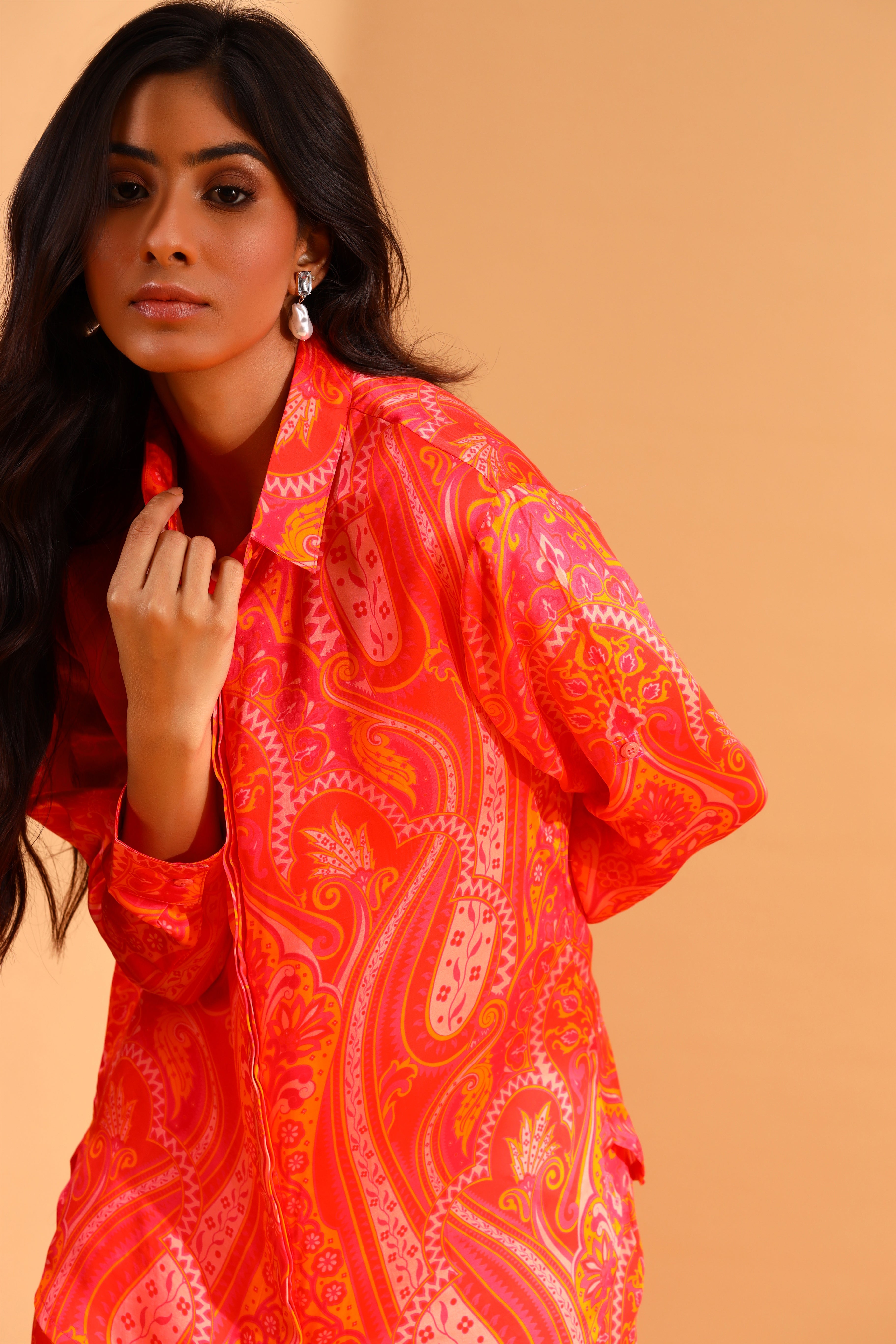 Moh India - Paisley Shirt & Trousers Co-ords Set