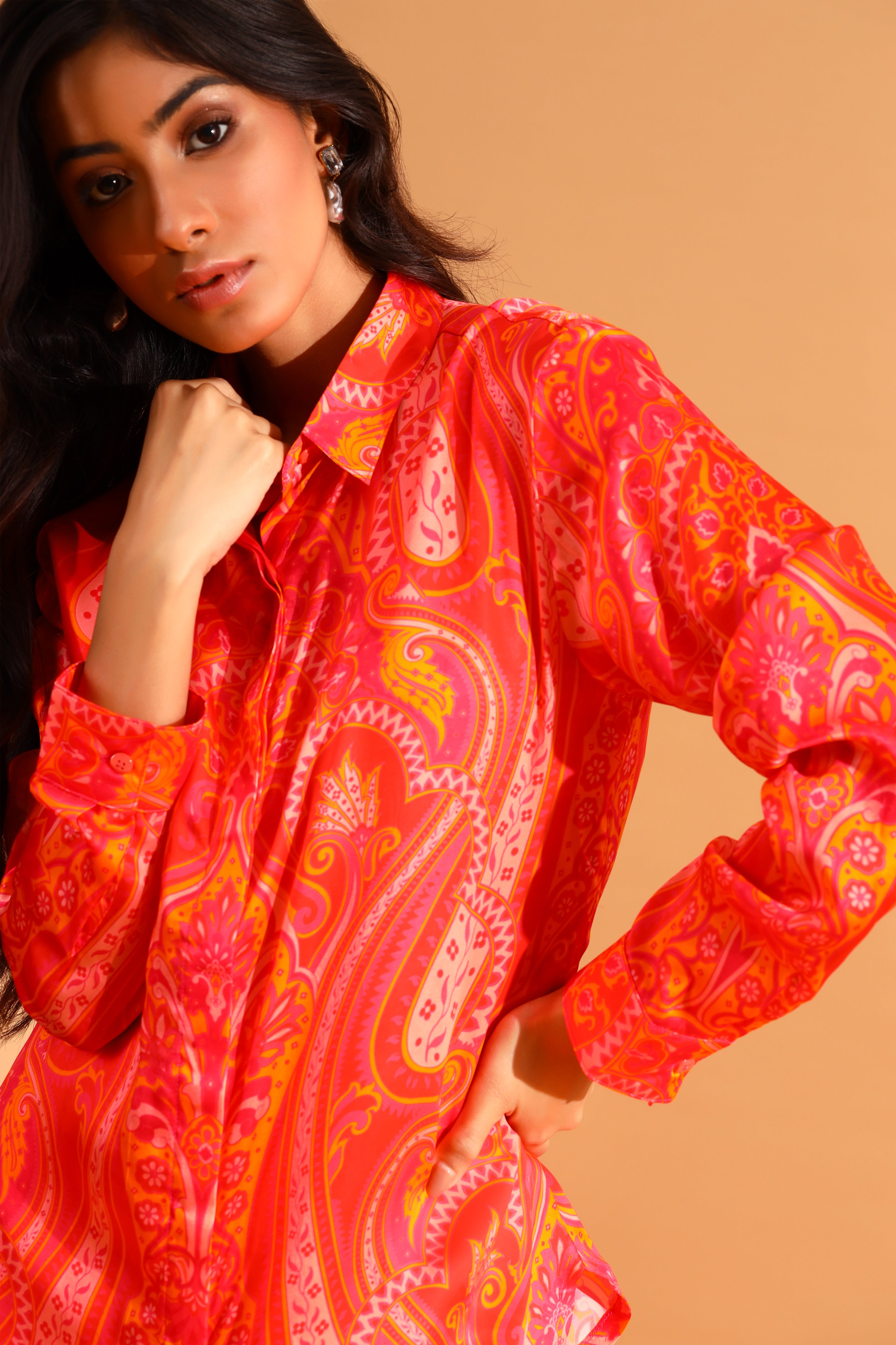 Moh India - Paisley Shirt & Trousers Co-ords Set